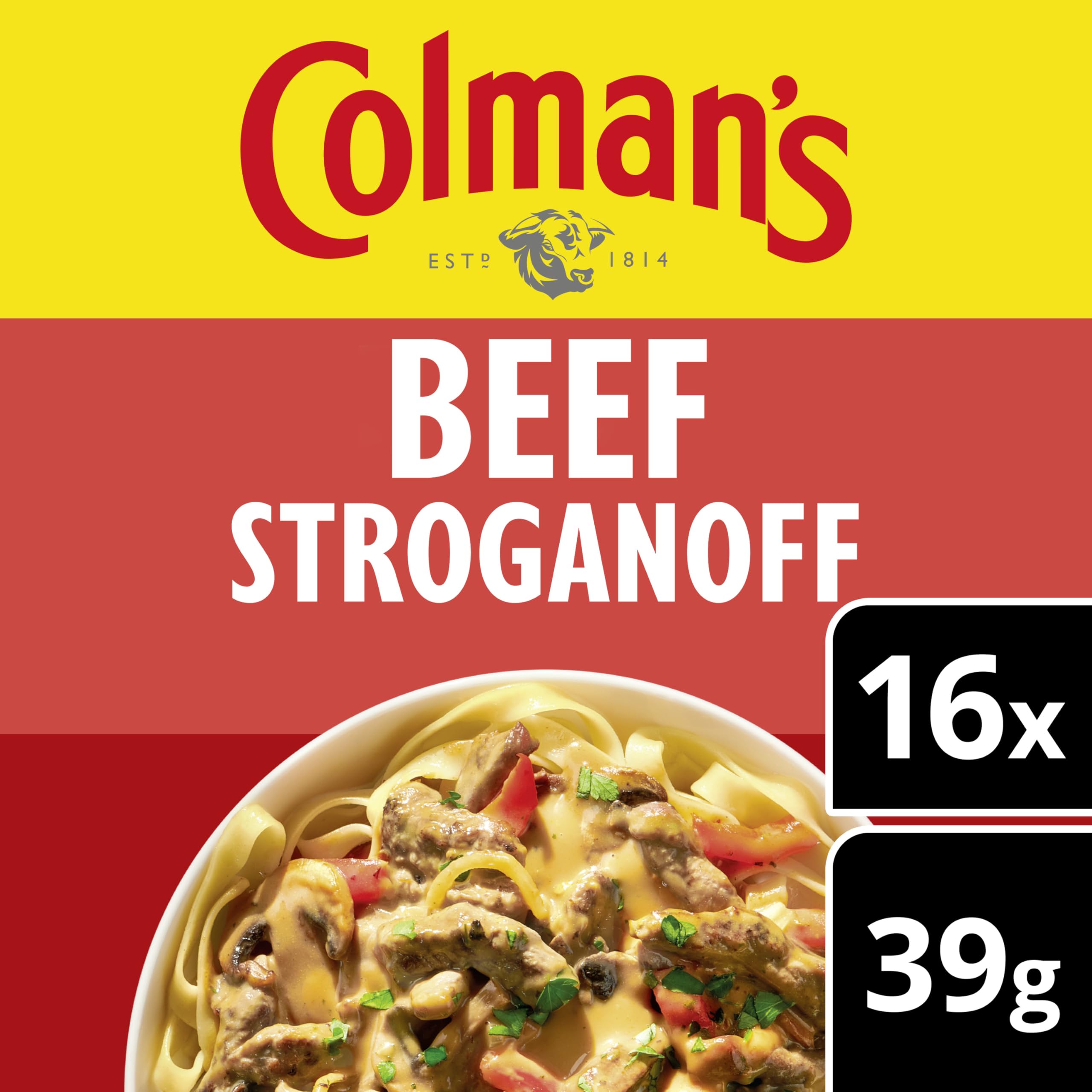 Colman's Beef Stroganoff Meal Maker - Quick Sauce Mix for Hearty Family Meals 4