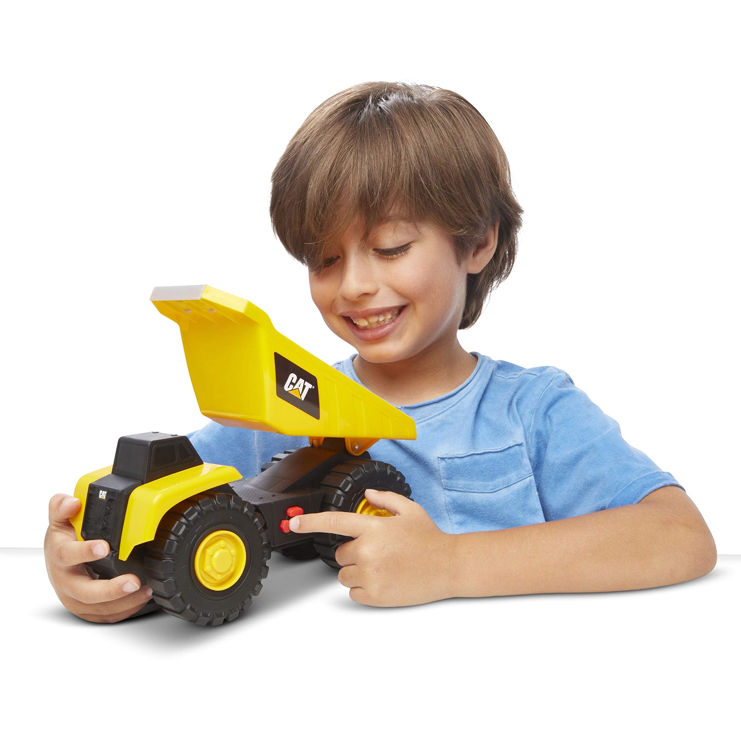 CAT Construction Tough Machines Dump Truck 82285 - Lights, Sounds & Movable Parts for Kids 3+ 10