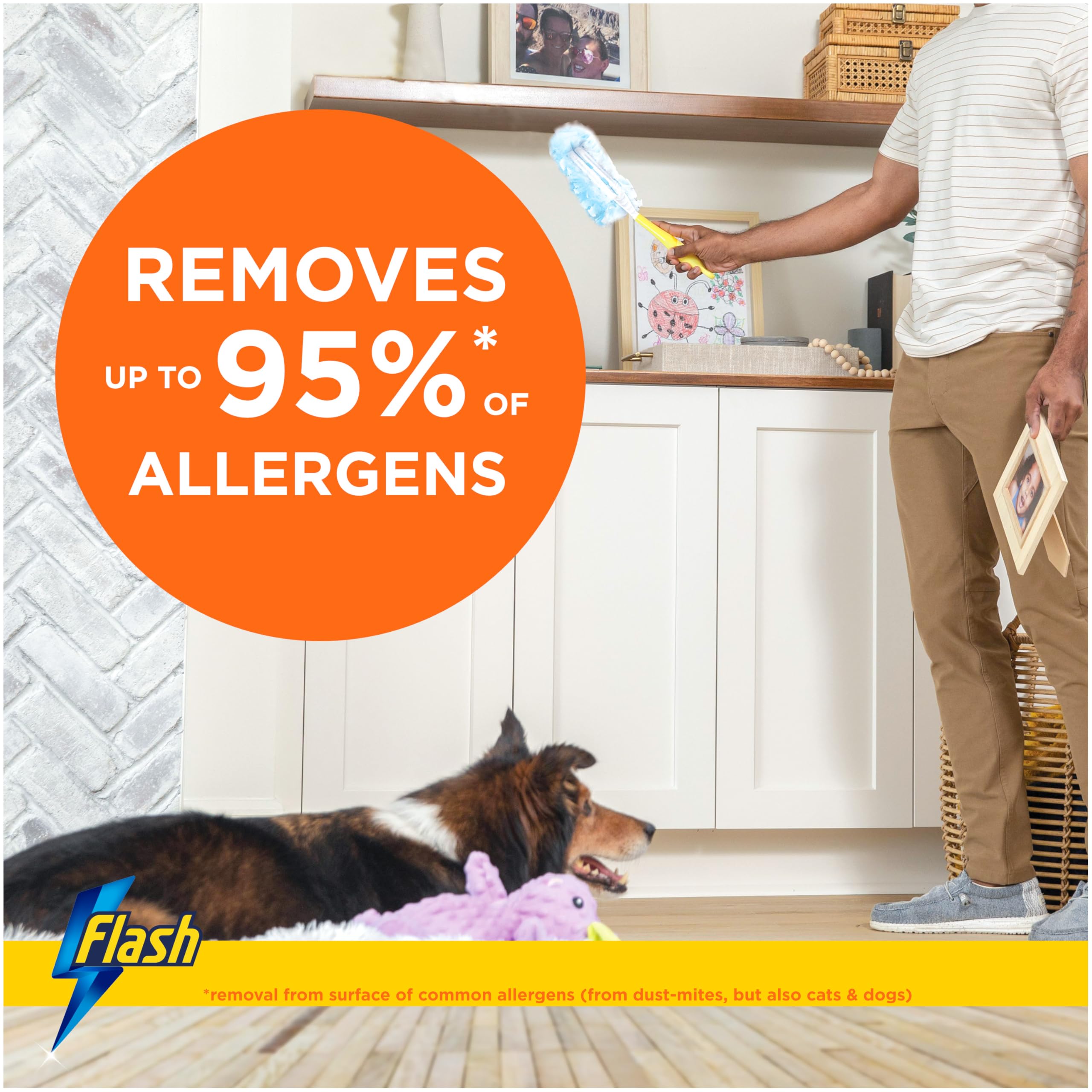 Flash - Dust Magnet Starter Kit (1 Handle + 13 Refills) 5