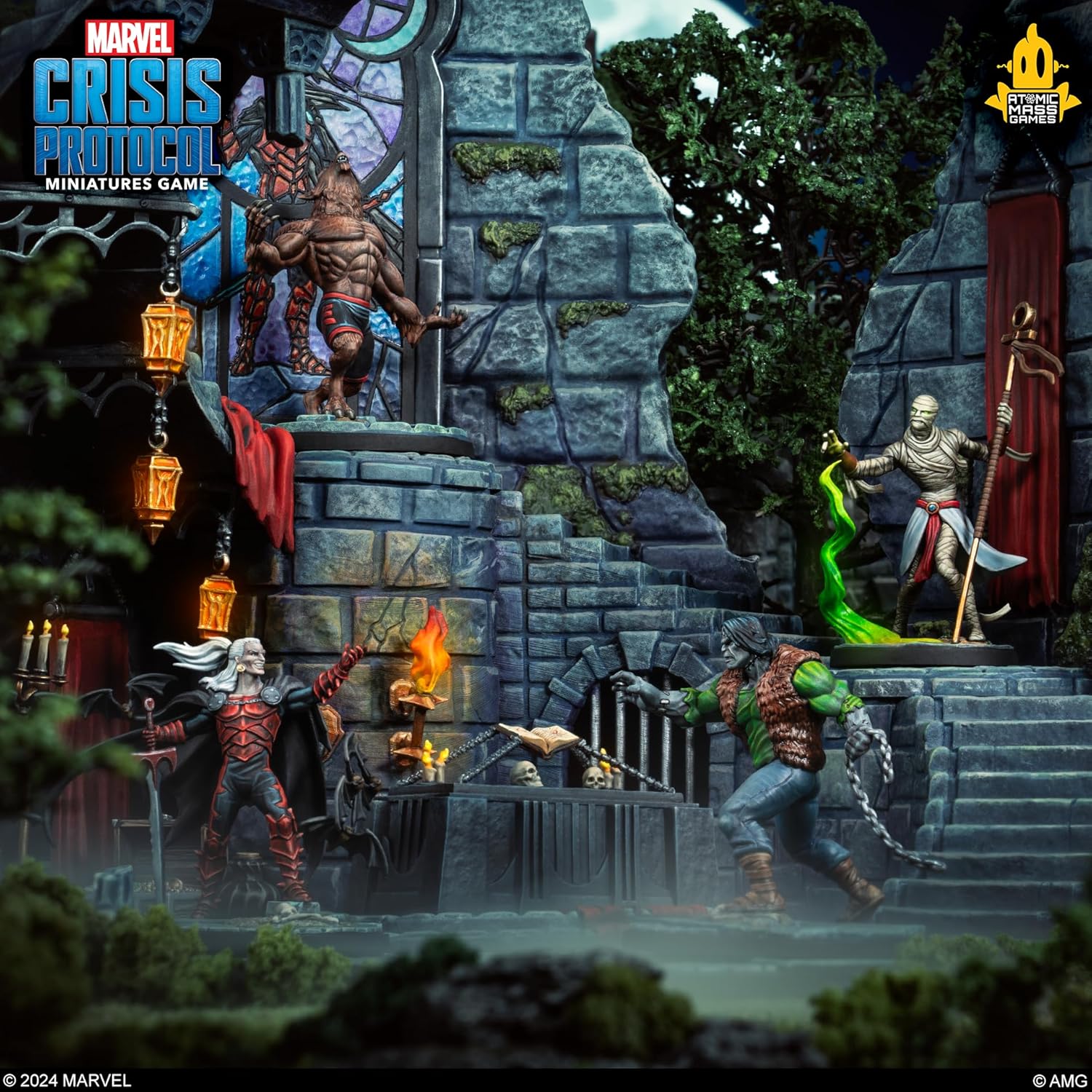 Atomic Mass Games Marvel: Crisis Protocol Tomb of Dracula Character Pack 7