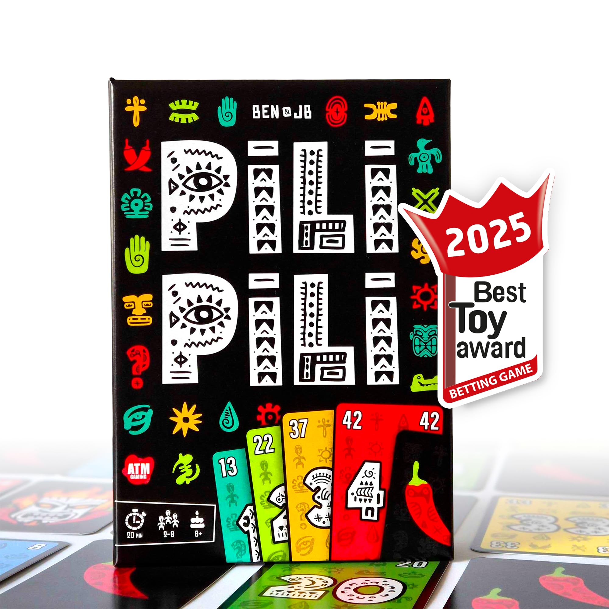 ATM Gaming PILI PILI | Board Game | Card Game for Families and Friends Idea