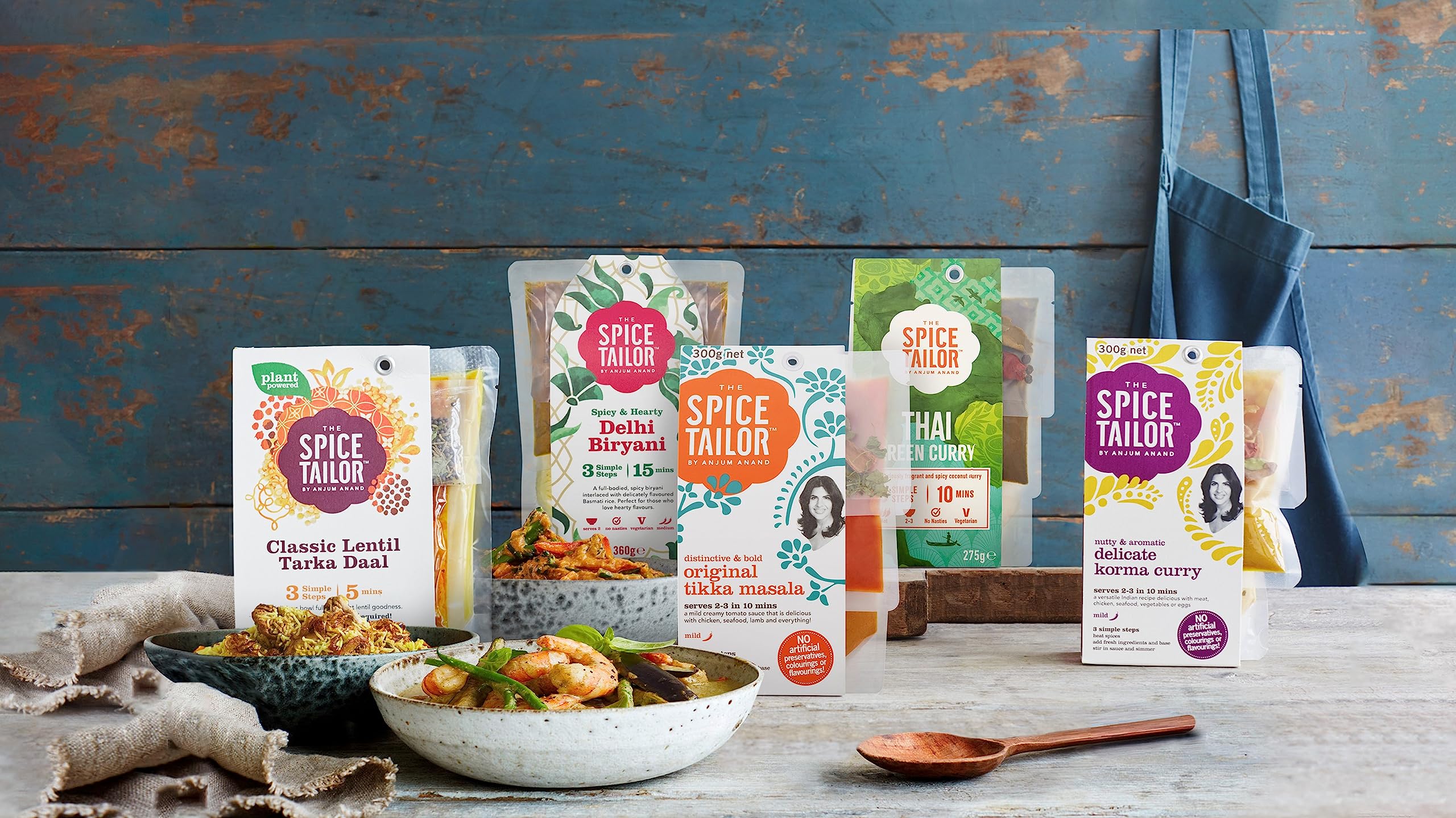 The Spice Tailor - Original Tikka Masala Indian Curry Sauce Kit, 300g 5