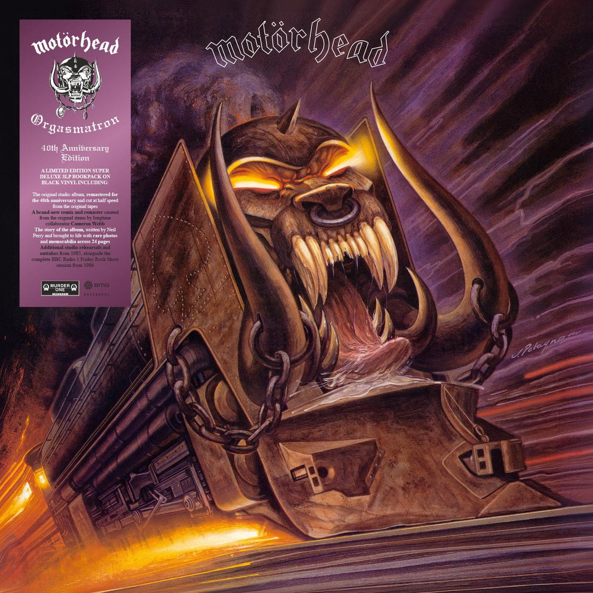 Motorhead - Orgasmatron (40th Anniversary Edition) [Transparent Violet Vinyl]