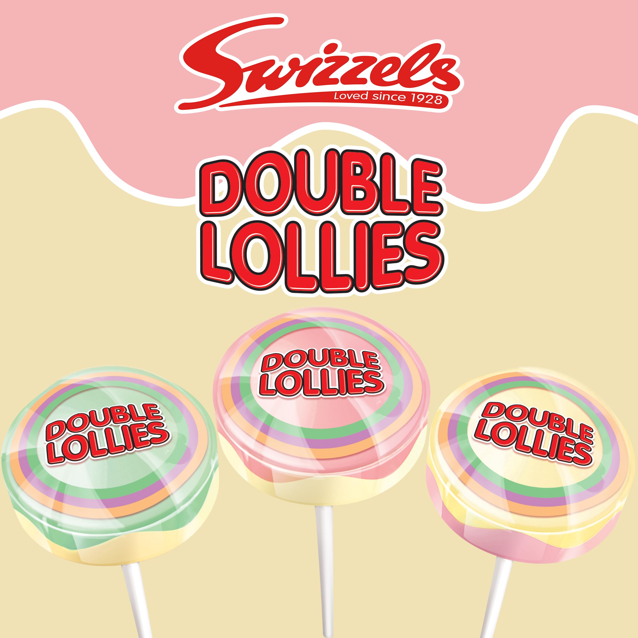 Swizzels - Double Lollies Sweets Dispenser Box (100 Lollipops, Vegan Friendly) 6