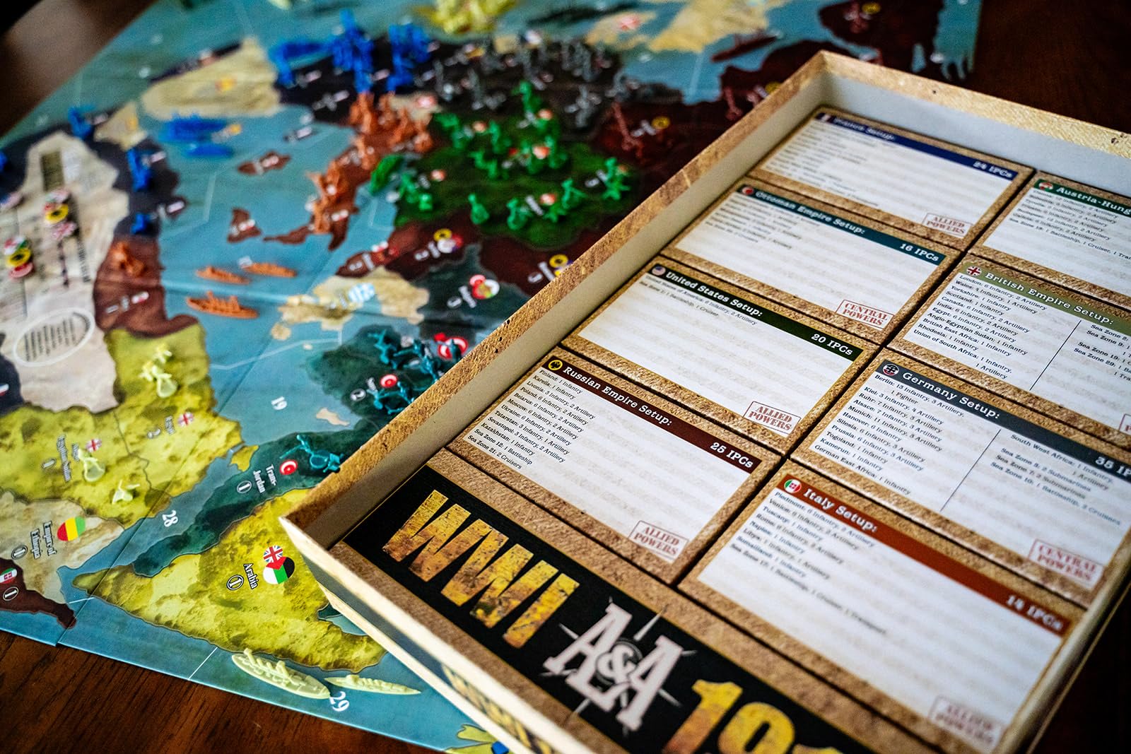 Renegade Game Studios Axis & Allies: WWI 1914 Board Game 7