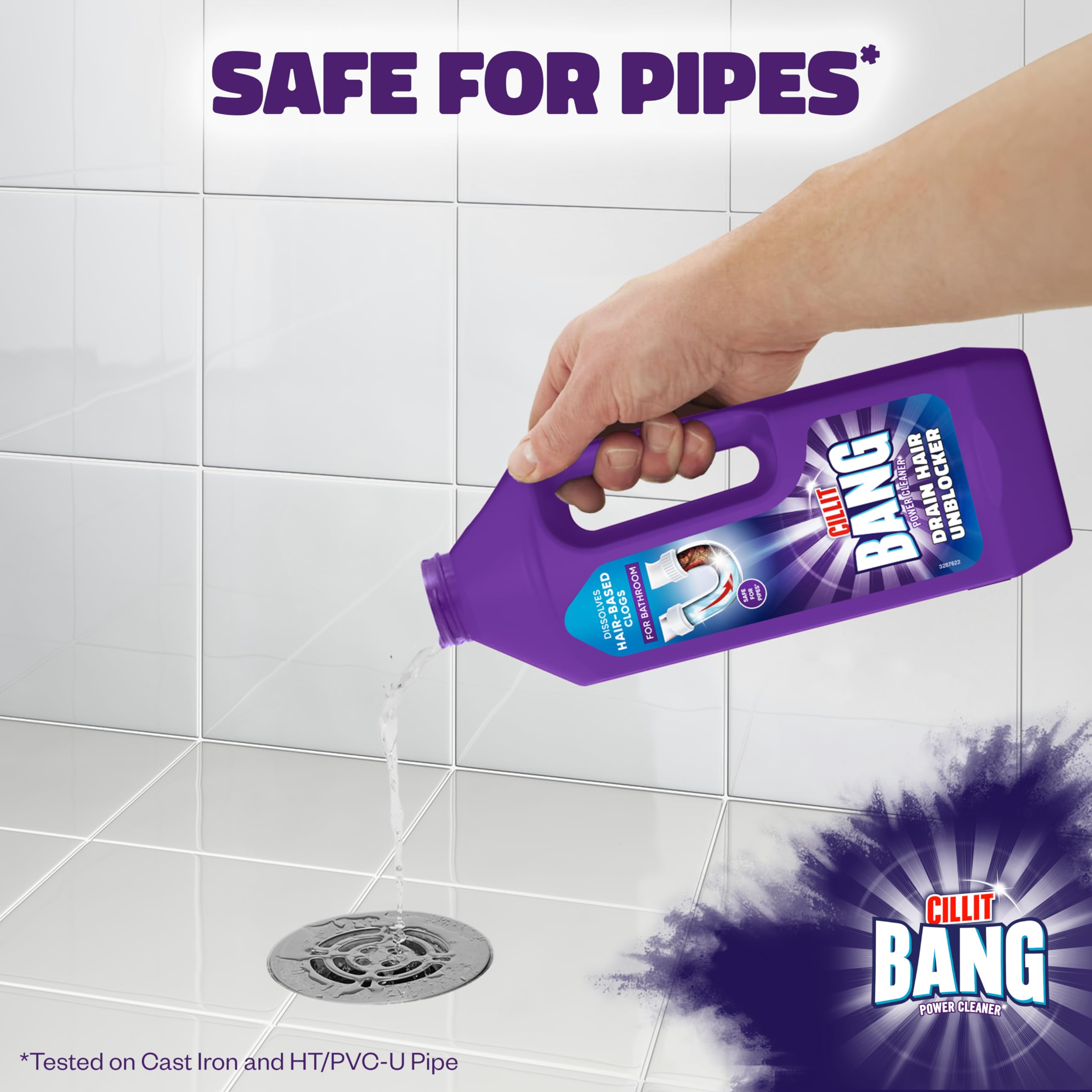 Cillit Bang - Hair Drain Unblocker Gel 5