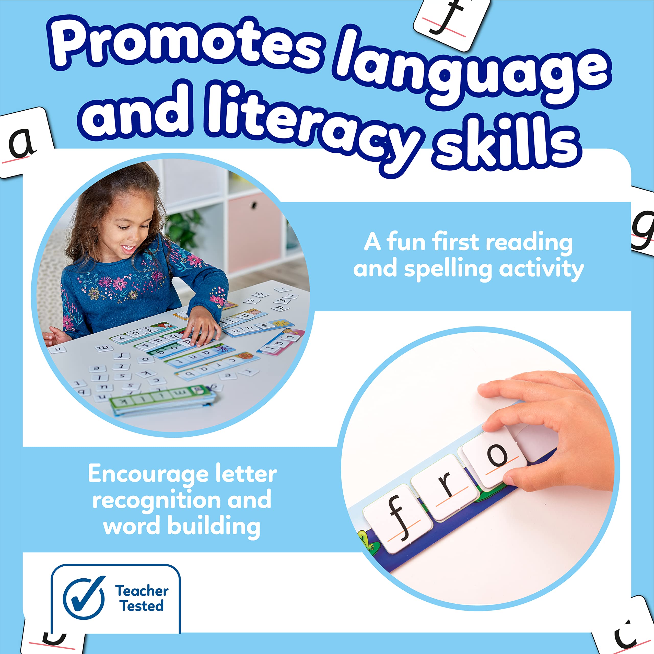 Orchard Toys Match and Spell Game - Educational Spelling Board Game for Ages 4+ 4