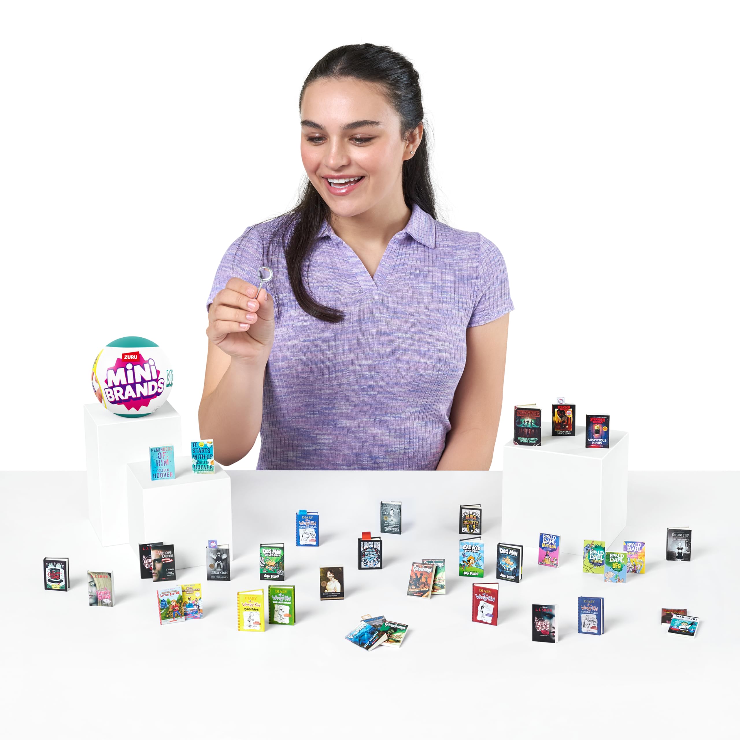 Mini Brands Books - Real Miniature Book Collectibles with Readable Pages, Series 1 8