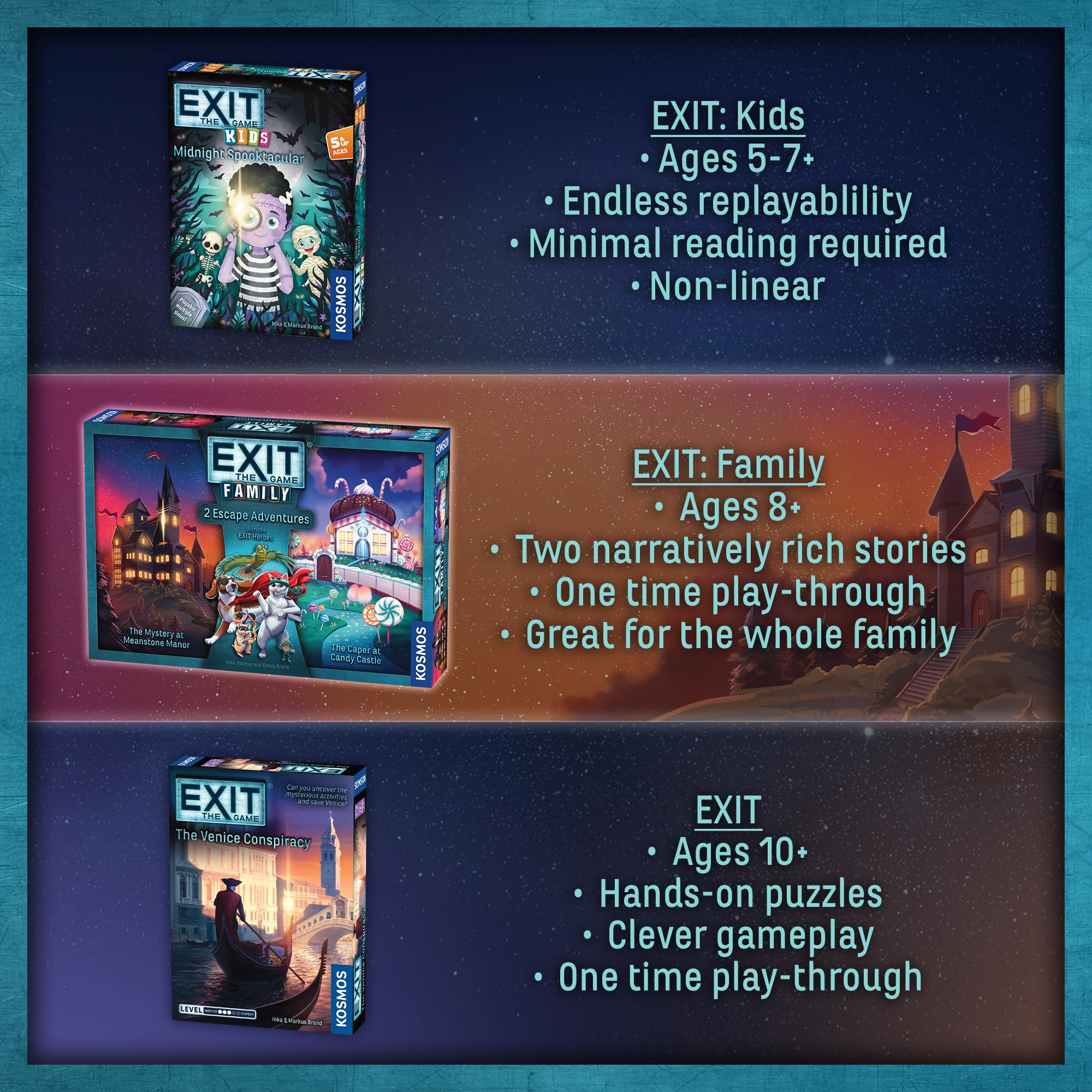 Thames & Kosmos EXIT: Family Heroes Card Game – 2 Escape Room Adventures 5