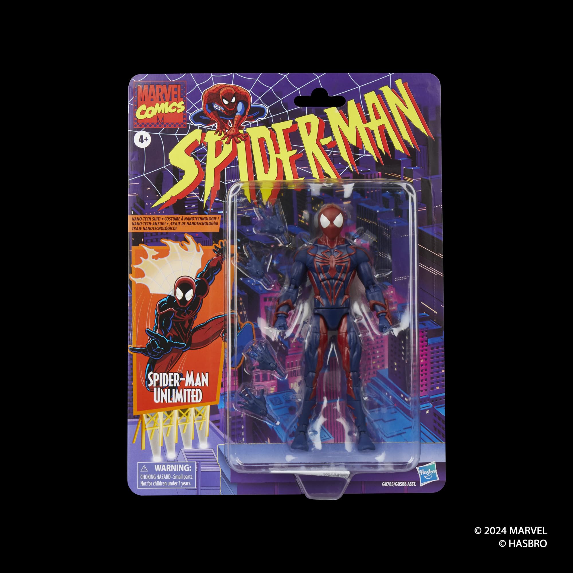 Marvel Legends Series Spider-Man Unlimited Comics Action Figure - 6 Inch Collectible with Articulation & Accessories 9