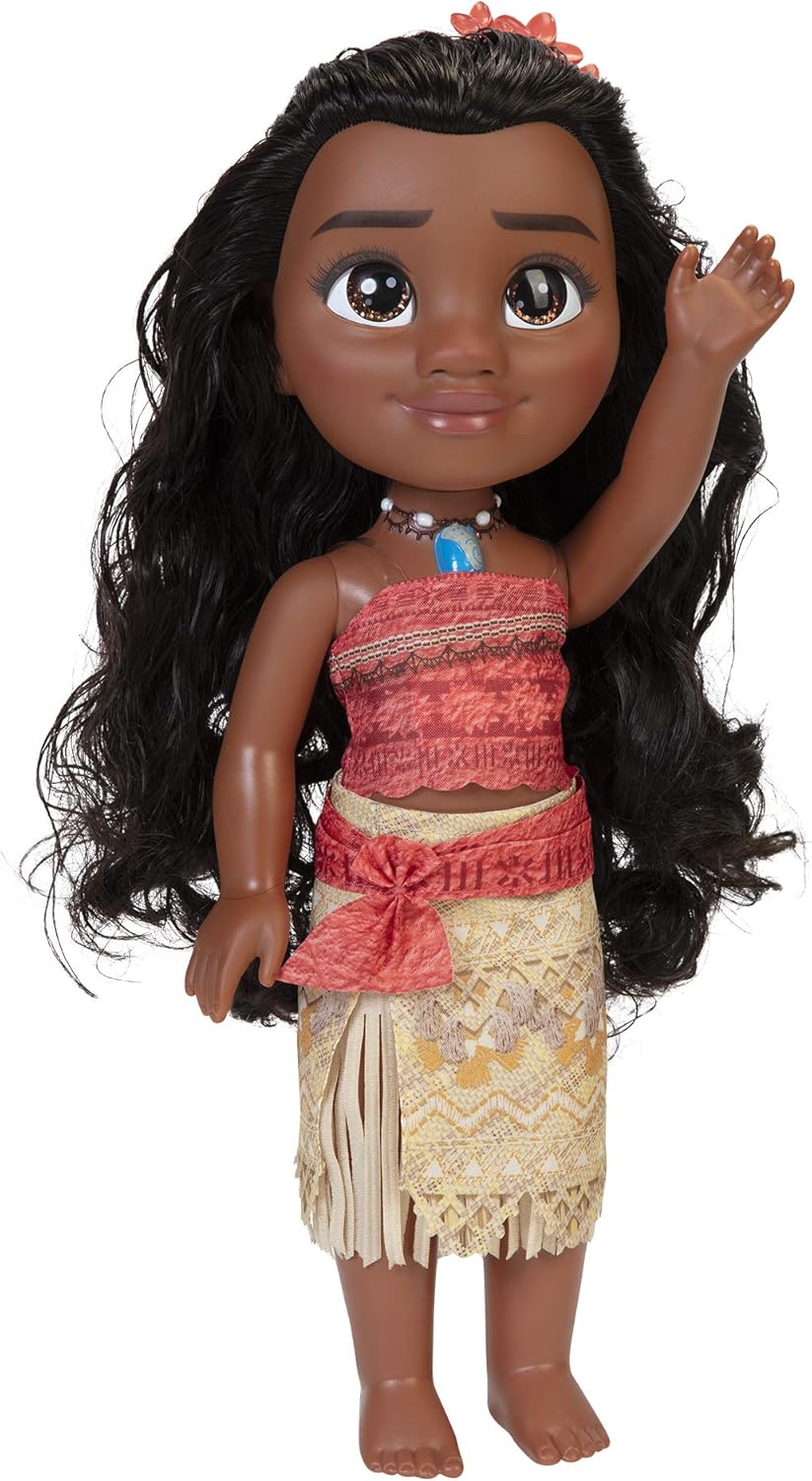 Disney Princess Moana Fashion Doll - 14" Glitter Eyes & Long Hair, Ages 3+ 12