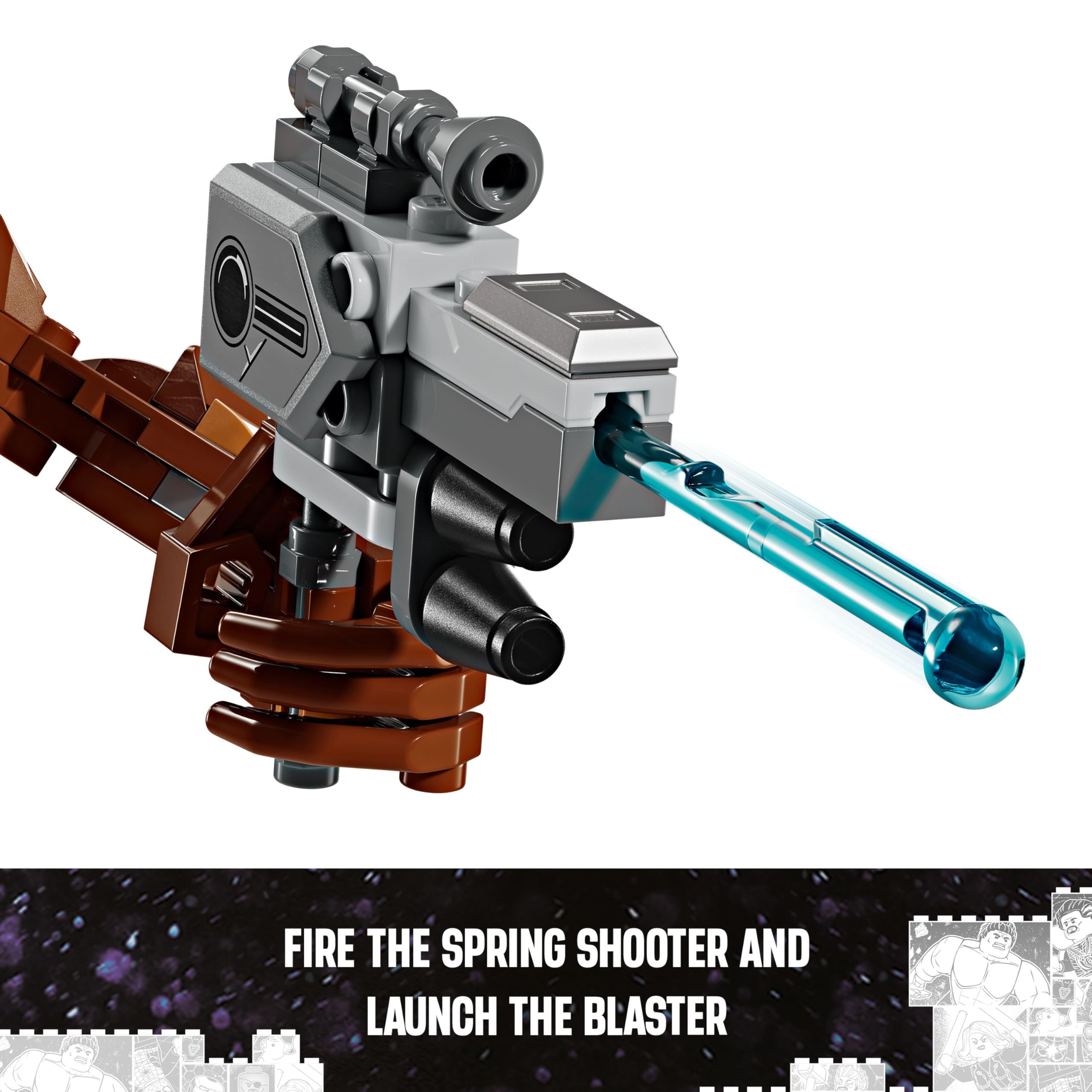 LEGO Marvel Rocket & Baby Groot Buildable Action Figure Toy Set - 10+ 9