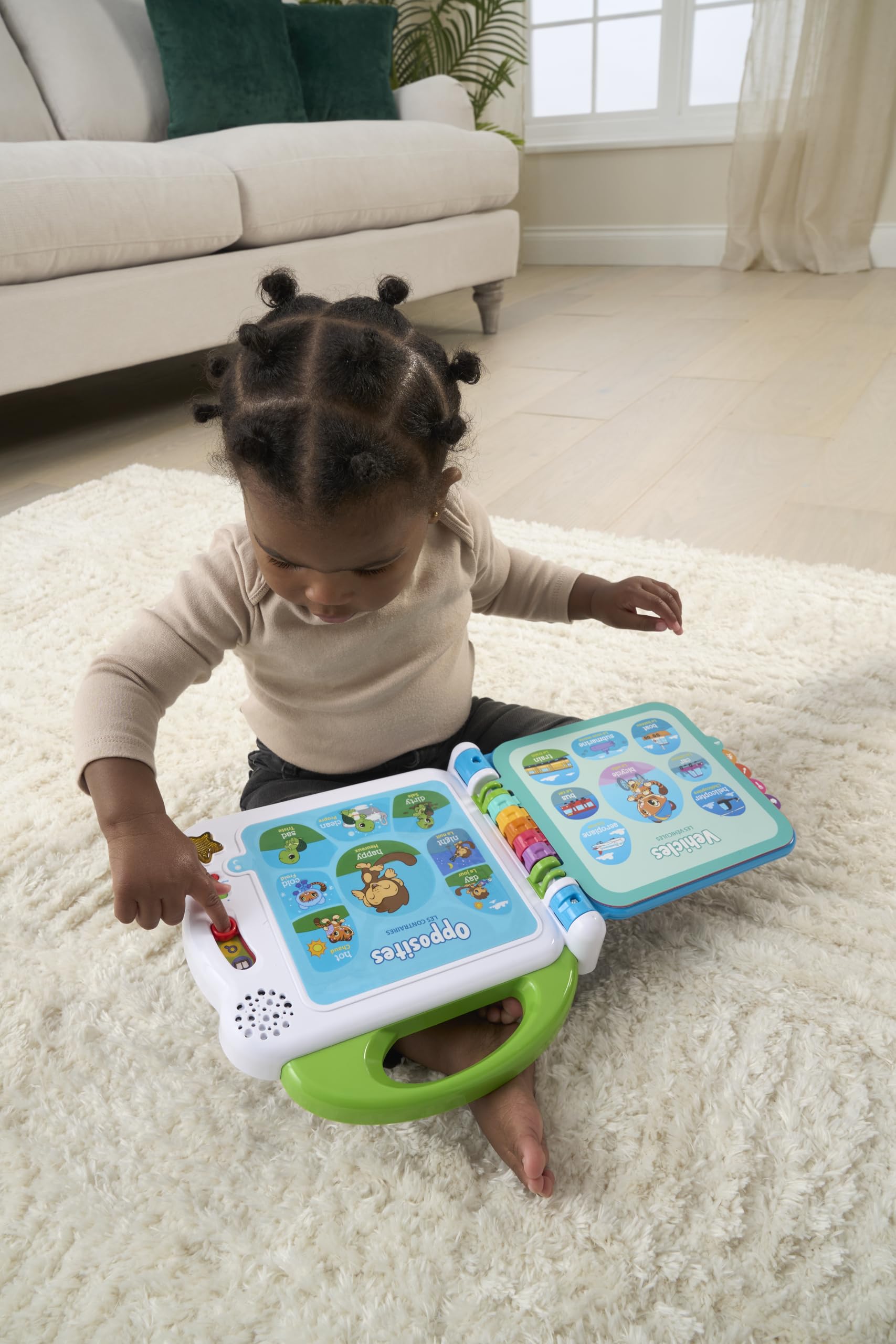 LeapFrog Learning Friends 100 Words Book - Interactive Bilingual Educational Toy for Toddlers 12M+ 3