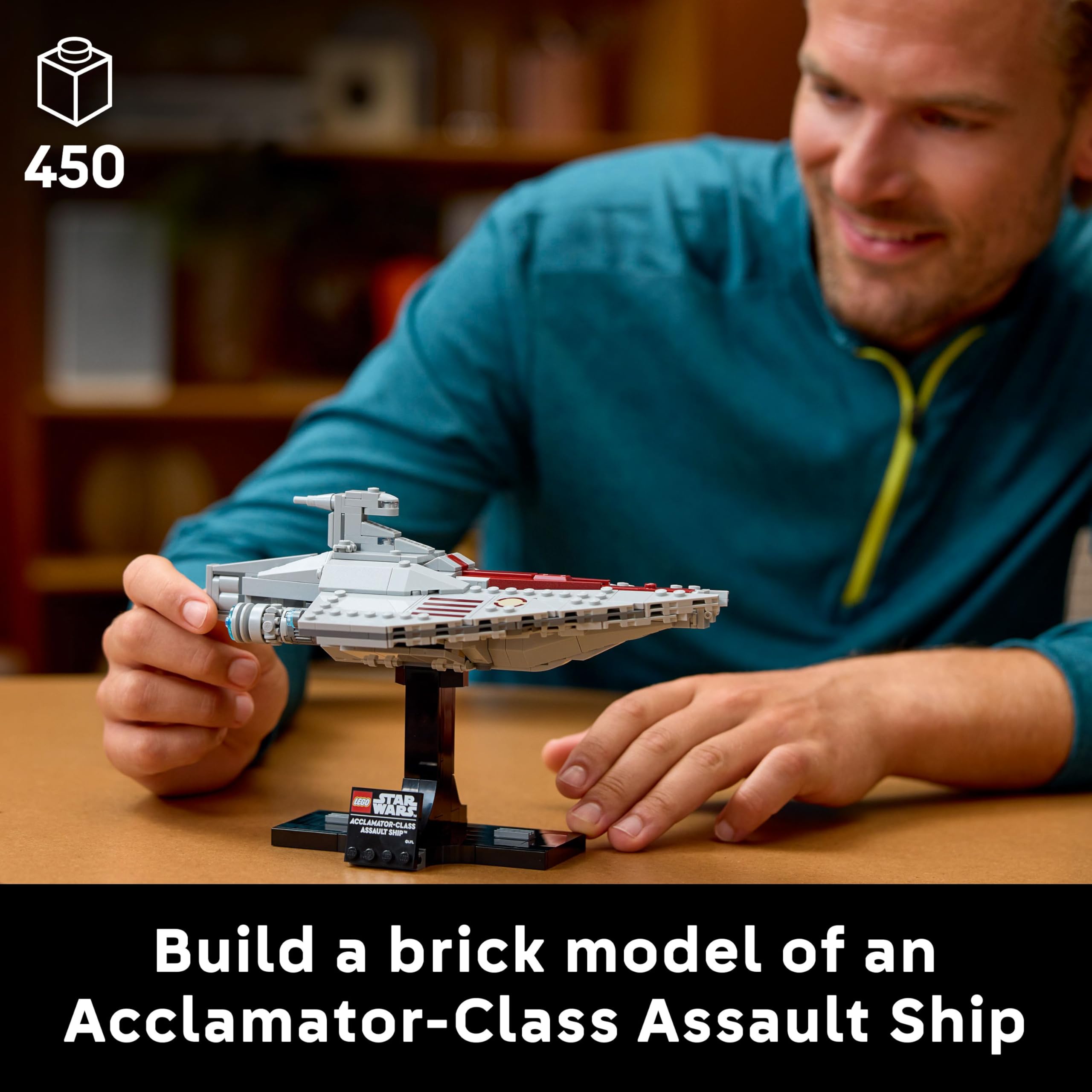LEGO Star Wars 75404 Acclamator-Class Assault Ship Building Set | Ages 18+ 2