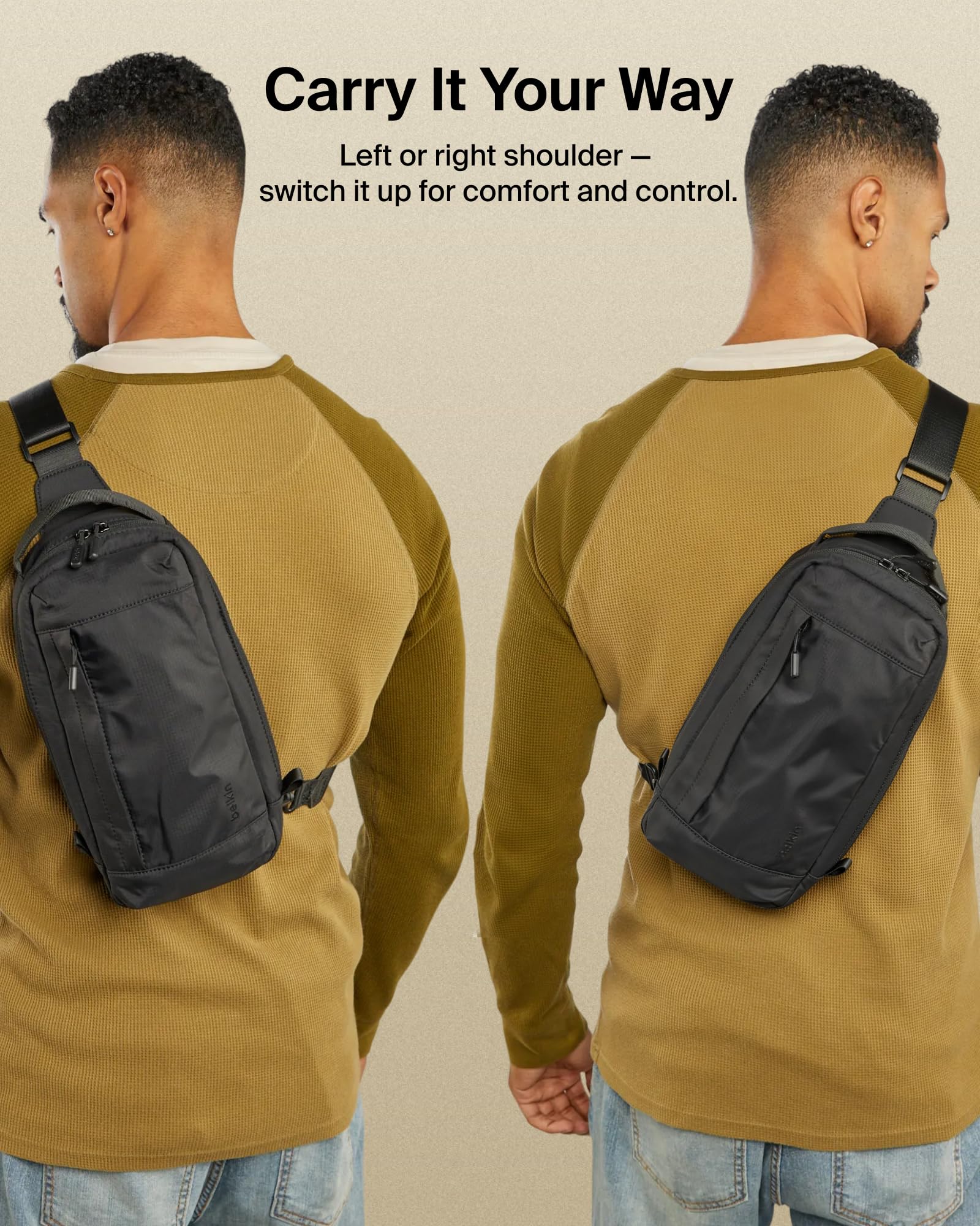 Belkin Gaming Crossbody Bag for Nintendo Switch 2 - Protective Carry Case | Black | ENA022hqBK 6