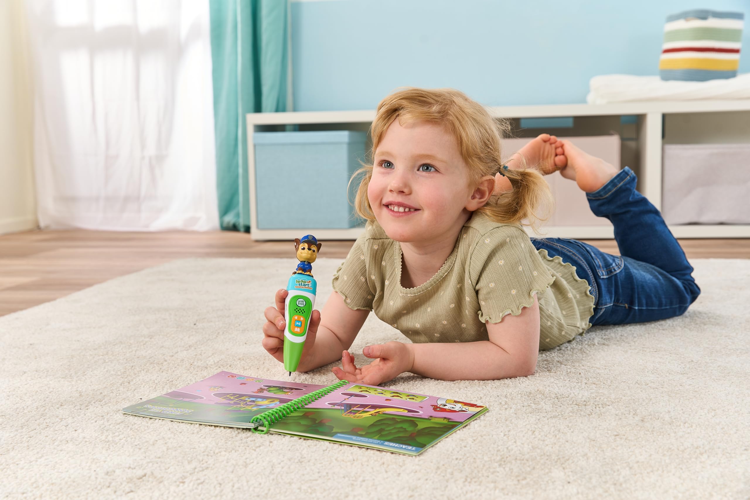 LeapFrog LeapStart Reading Buddies: Around Town With PAW Patrol - Interactive Learning for Ages 3-6 7