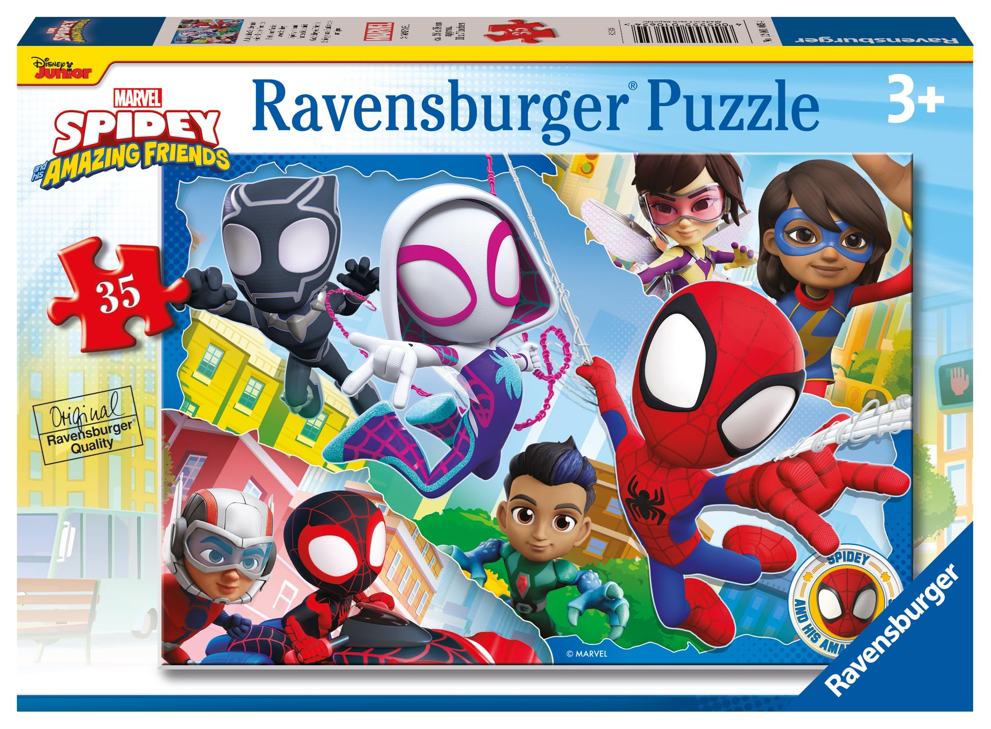 Ravensburger Marvel Spidey & His Amazing Friends 35-Piece Puzzle for Kids Ages 3+