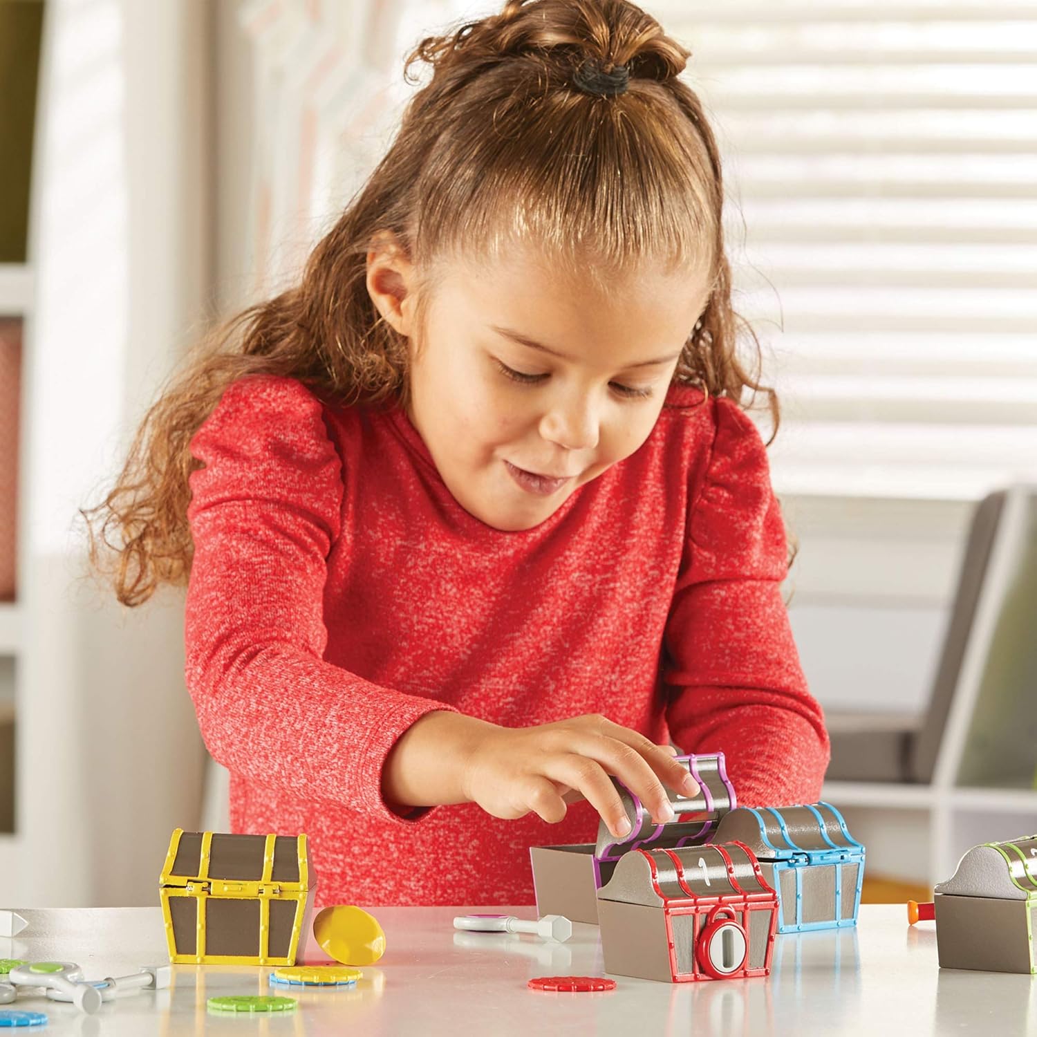 Learning Resources Sorting Surprise Pirate Treasure - Educational Playset for Ages 3+ 7