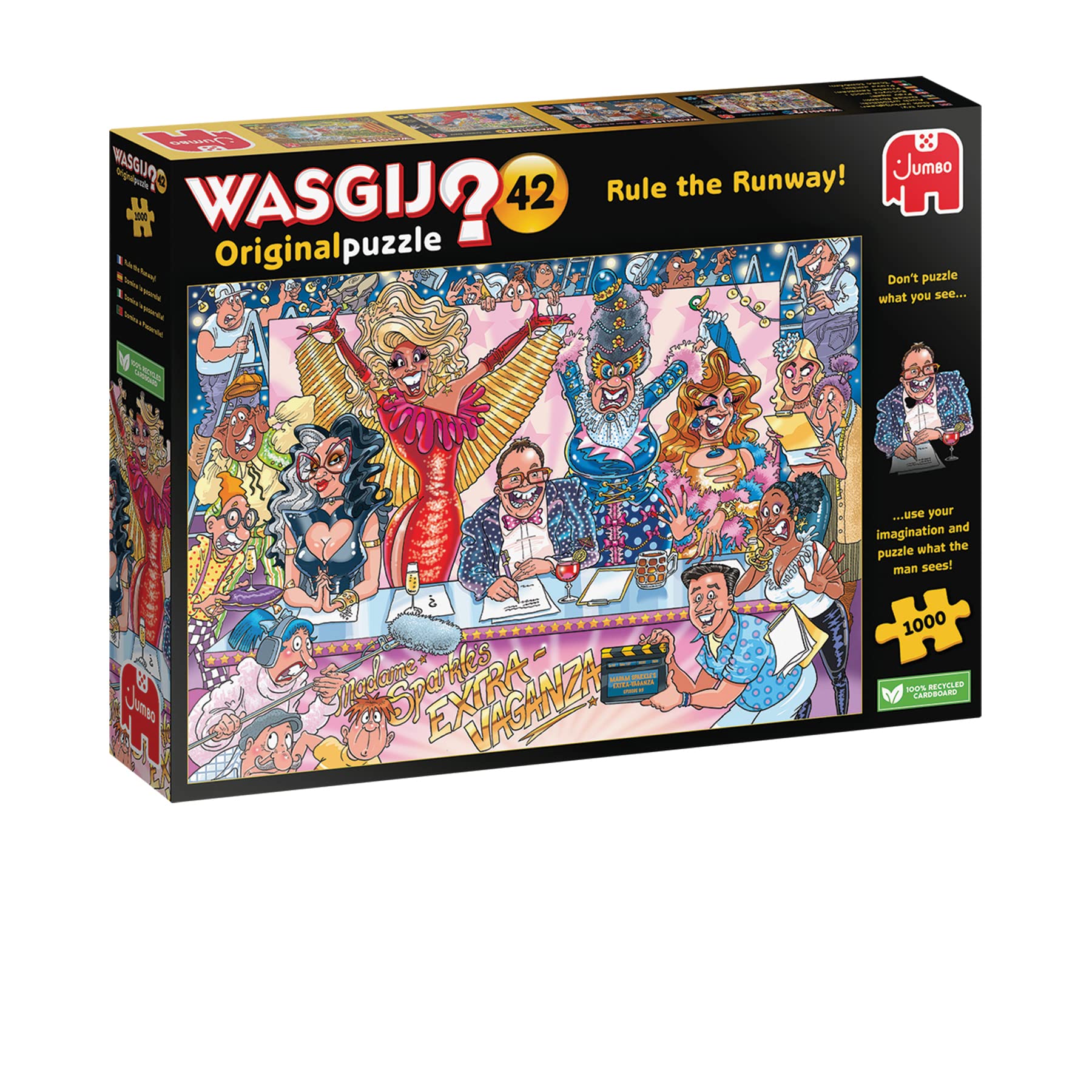 Wasgij Original 42: Rule the Runway - 1000-Piece Puzzle for Adults 4