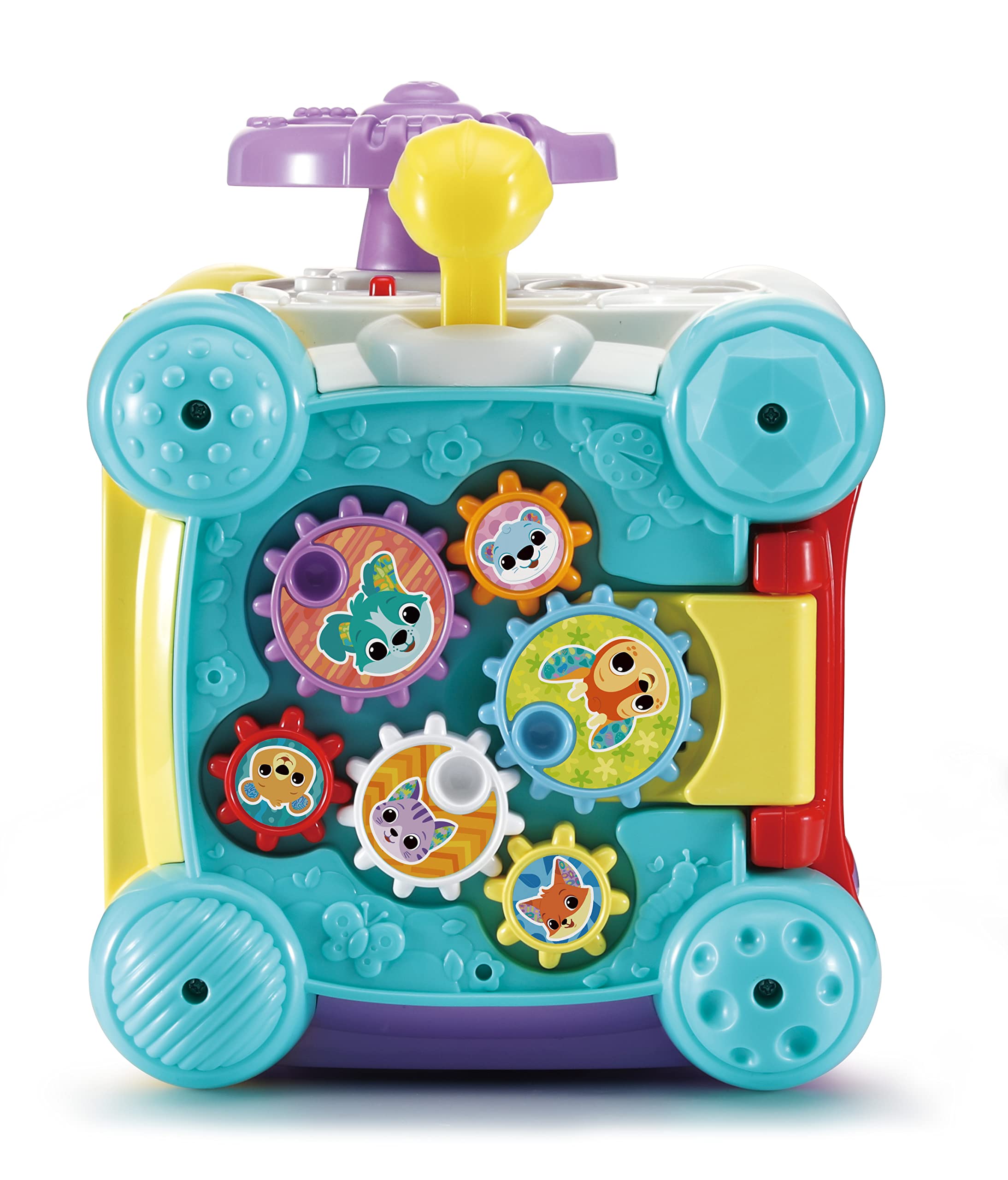 VTech Twist & Play Cube - Interactive Baby Toy with Steering Wheel & Learning Activities for 9 Months+ 8