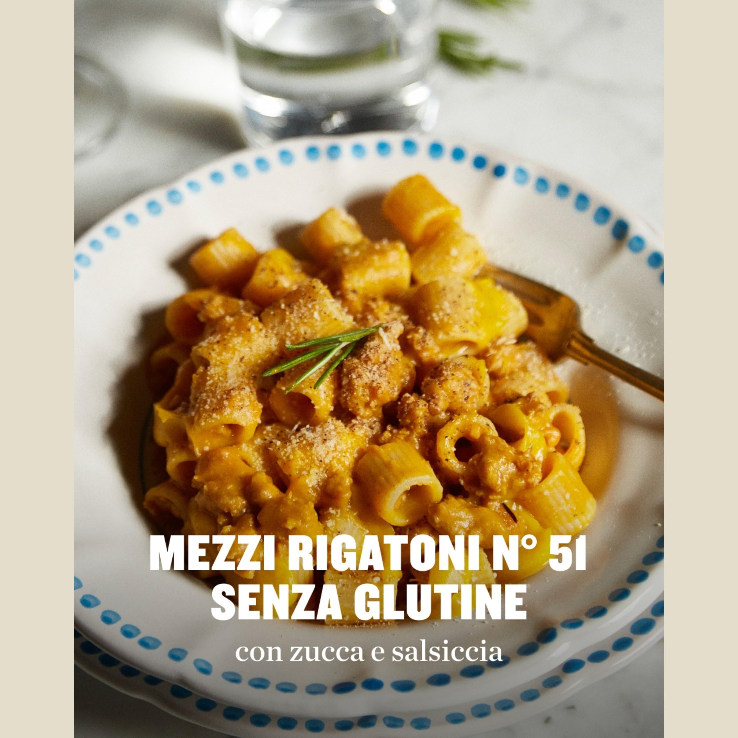 Rummo Gluten-Free Mezzi Rigatoni No. 51 – Organic Italian Pasta, Short Tubular Shape for Sauces & Baking 9