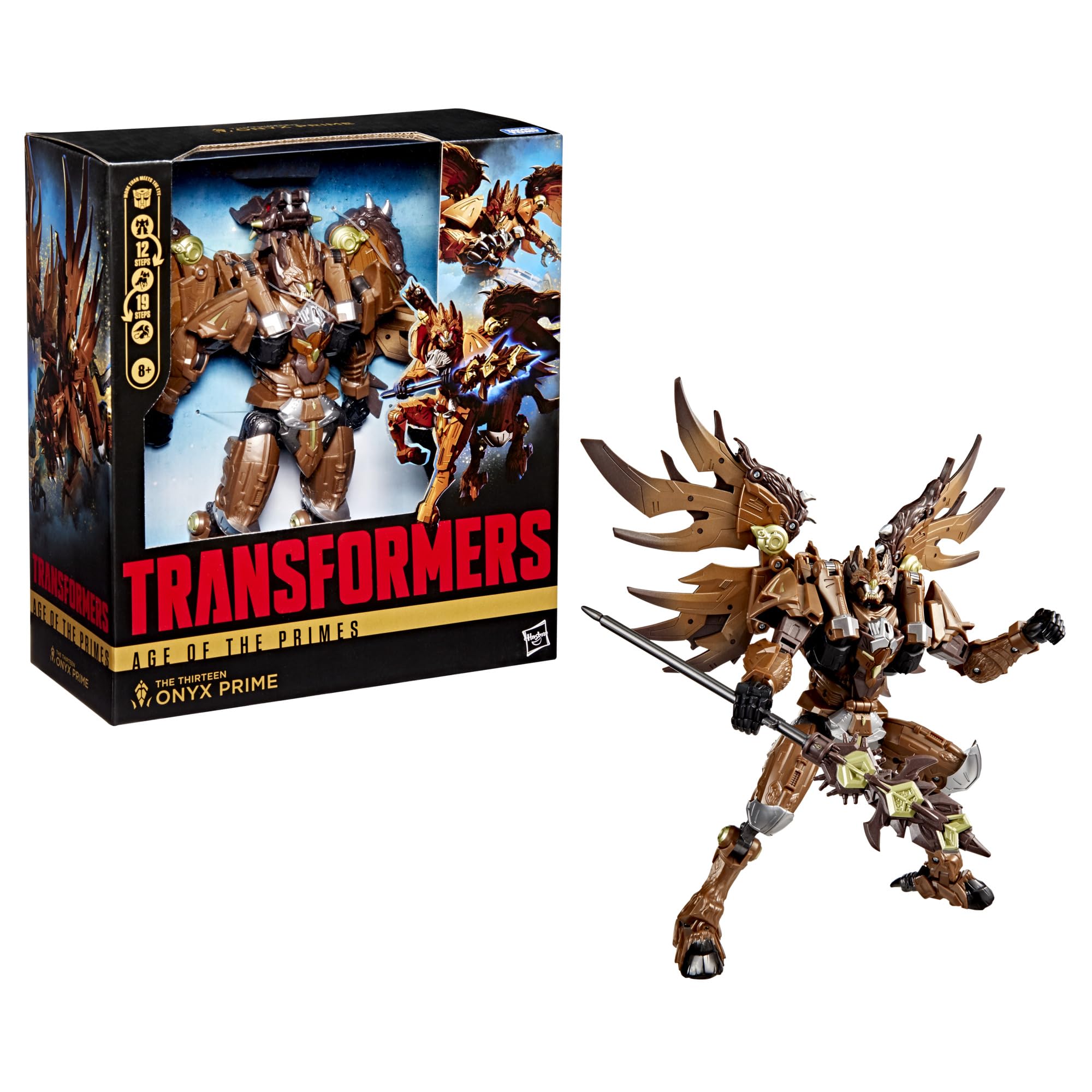 Transformers Age of the Primes Leader Class The Thirteen Onyx Prime Action Figure | 19 cm | Ages 8+ 4