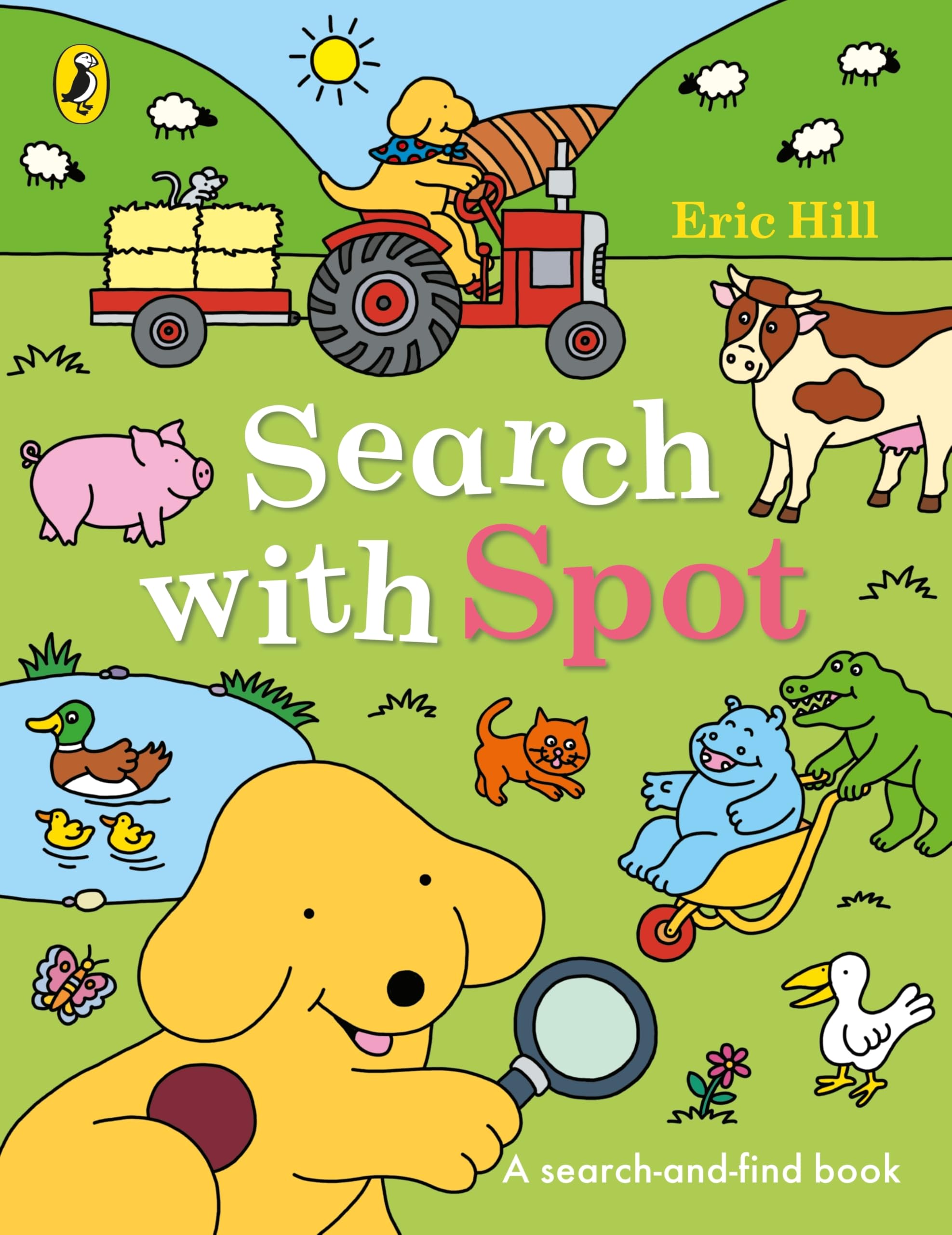 Puffin Search with Spot: A Search-and-Find Picture Book for Ages 1-3 | English