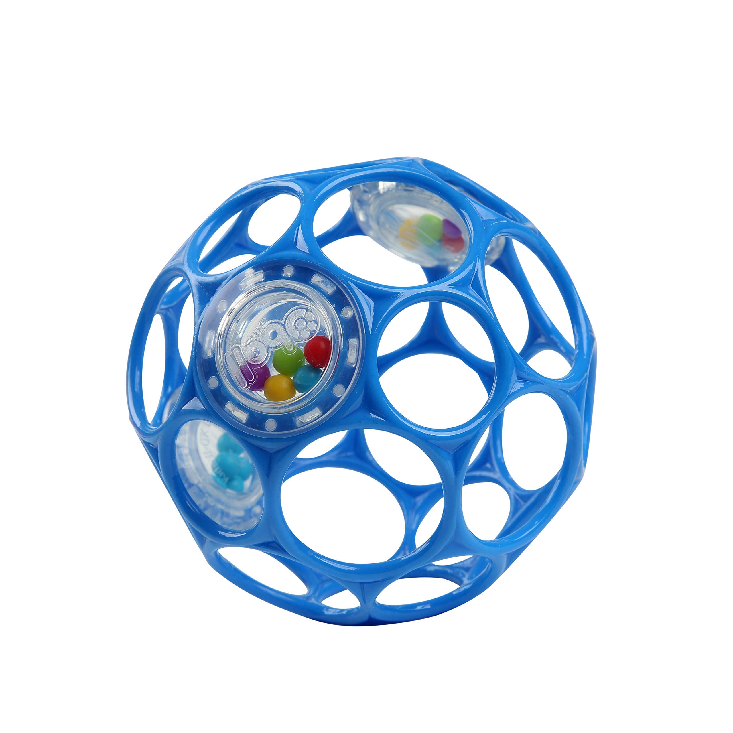 Bright Starts Oball Easy-Grasp Rattle - BPA-Free Infant Toy for Newborns 4