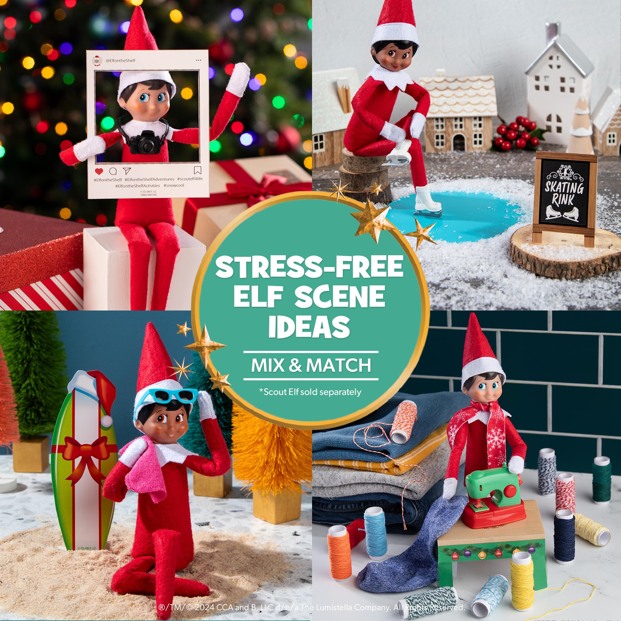 The Elf on the Shelf - 24-Day Super Set with 80+ Props & Accessories 8
