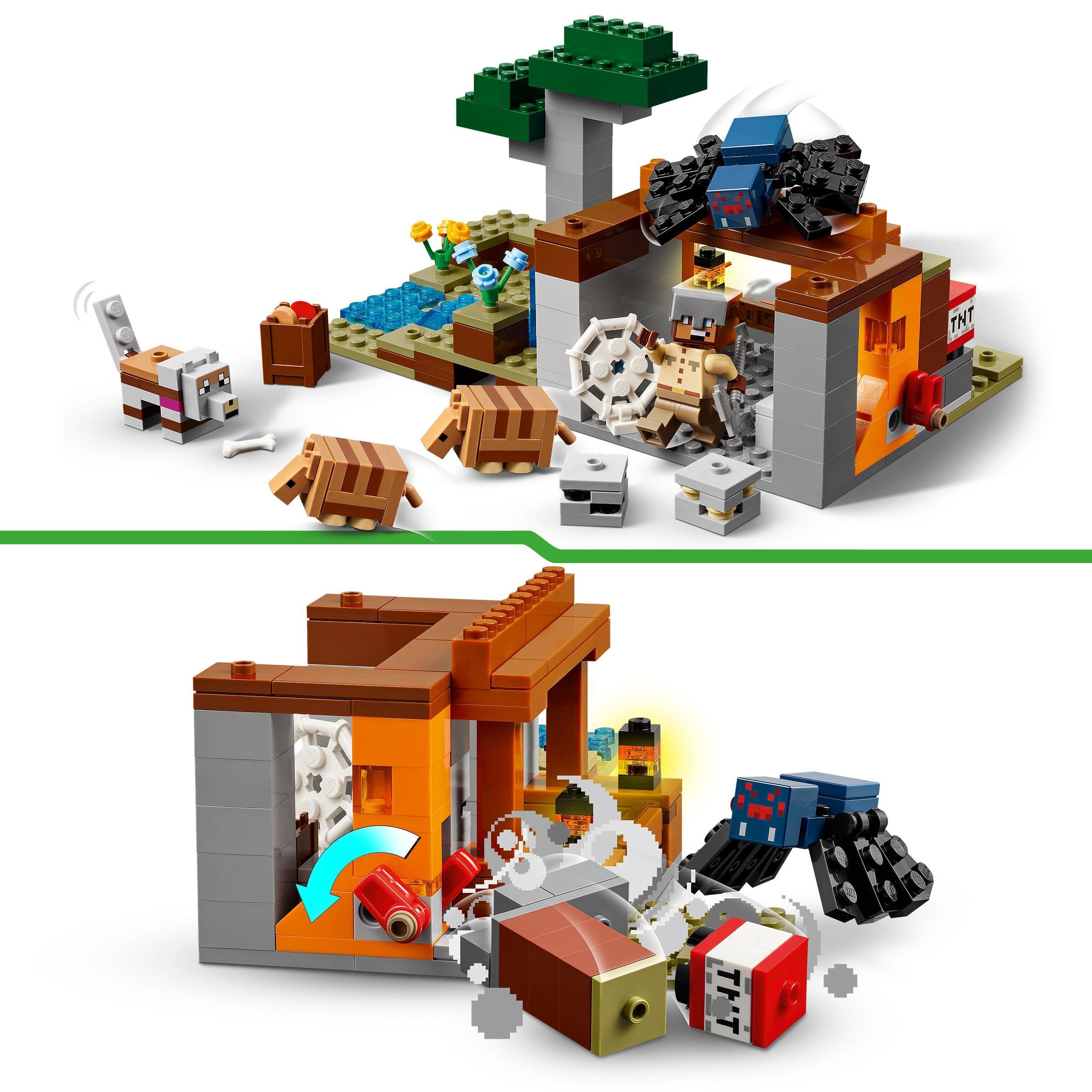 LEGO Minecraft The Armadillo Mine Expedition 21269 - Building Set for Kids 8+ 3