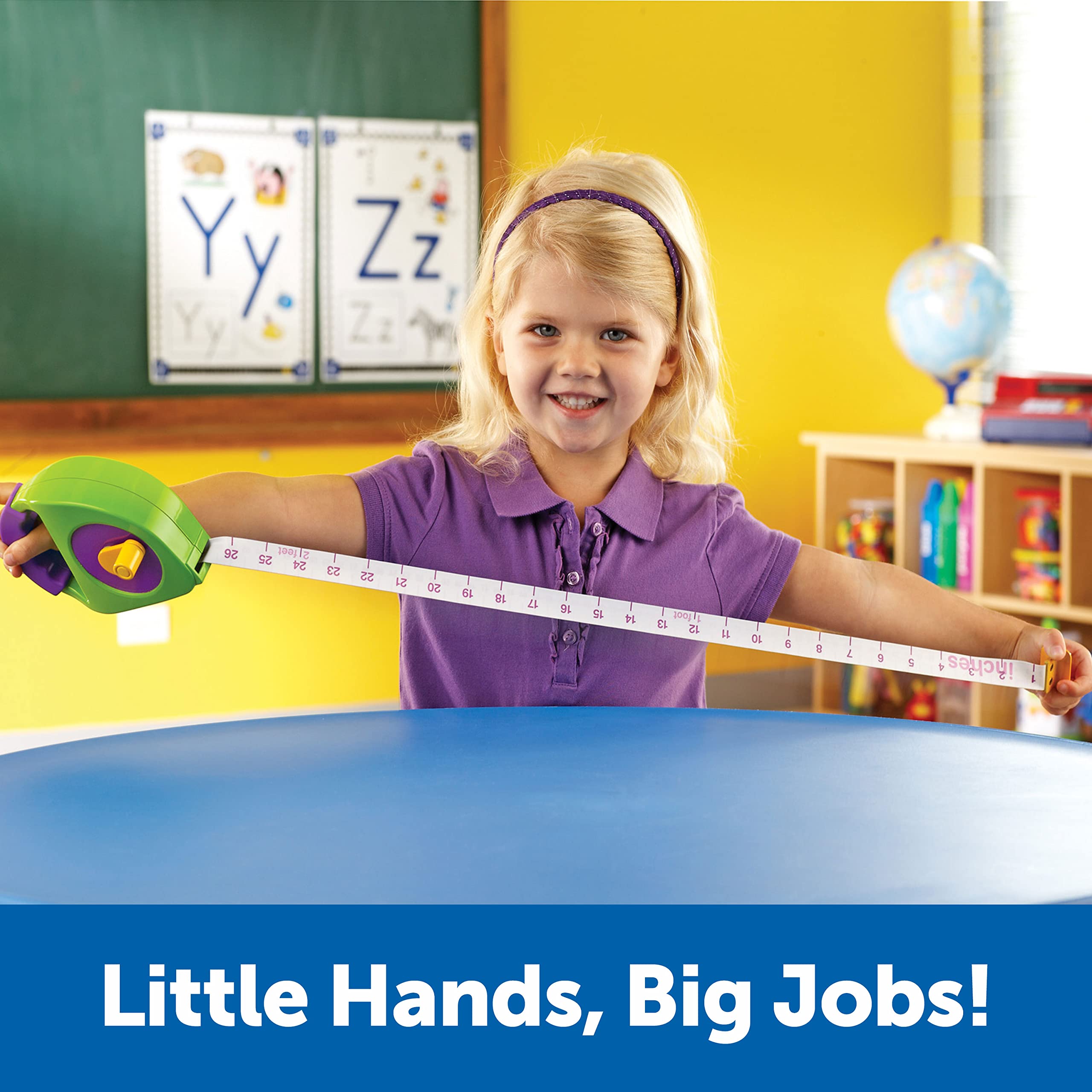 Learning Resources Measure It Tape Measure - Educational Toy for Ages 3+ 9