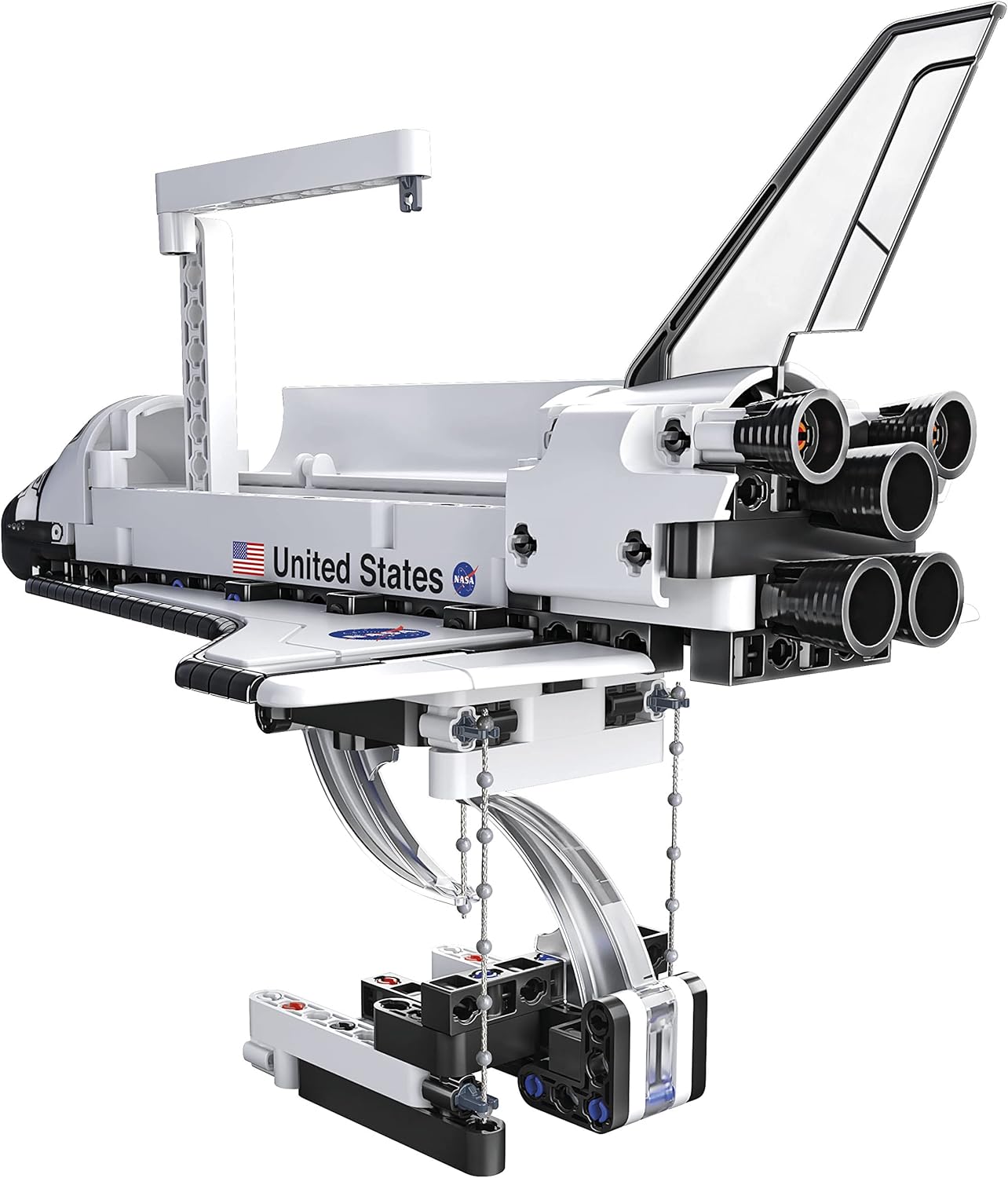 Clementoni NASA Floating Shuttle - Educational Space Model Kit for Kids 8+ 6