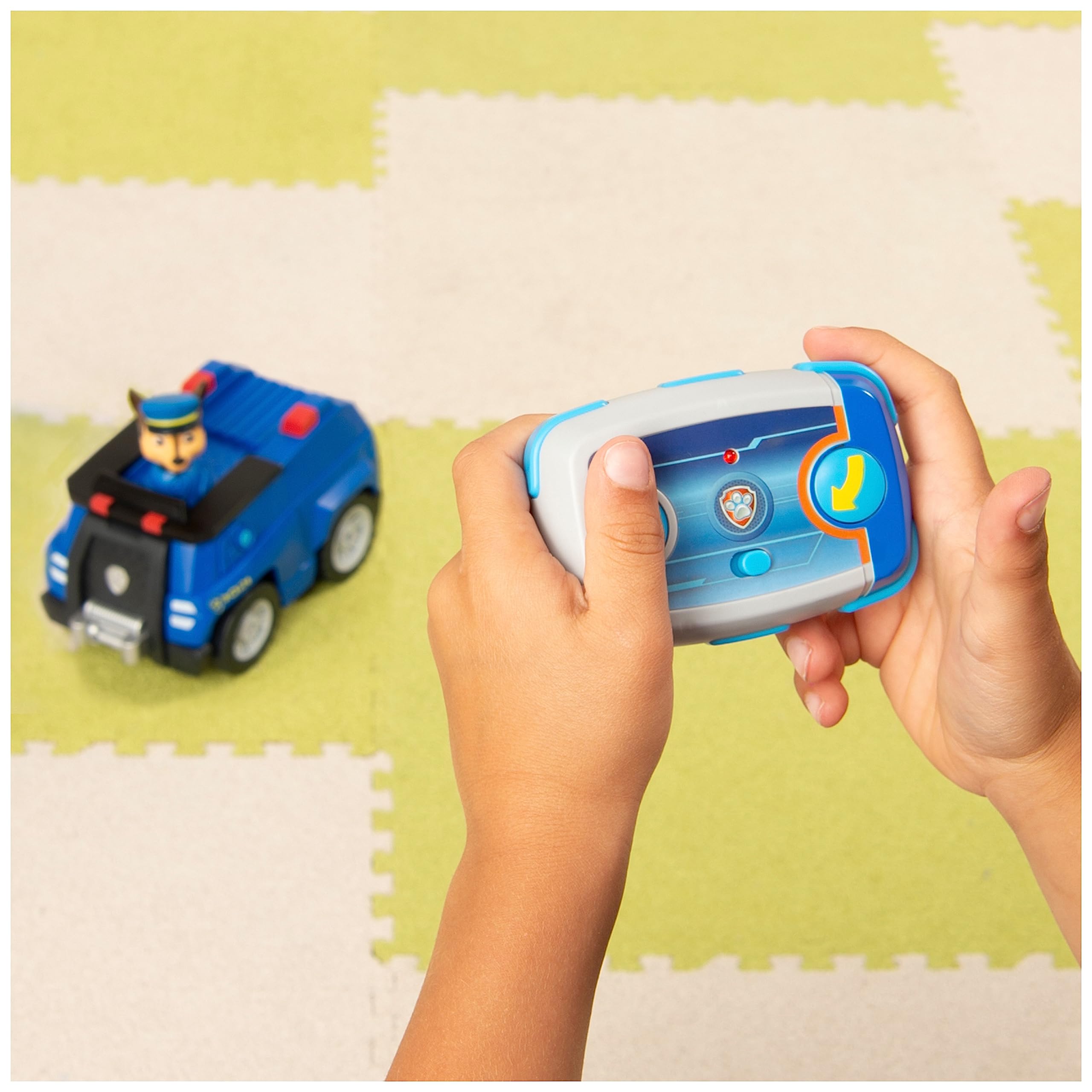 PAW Patrol Chase Remote Control Police Cruiser - 2-Way Steering Vehicle for Kids 10