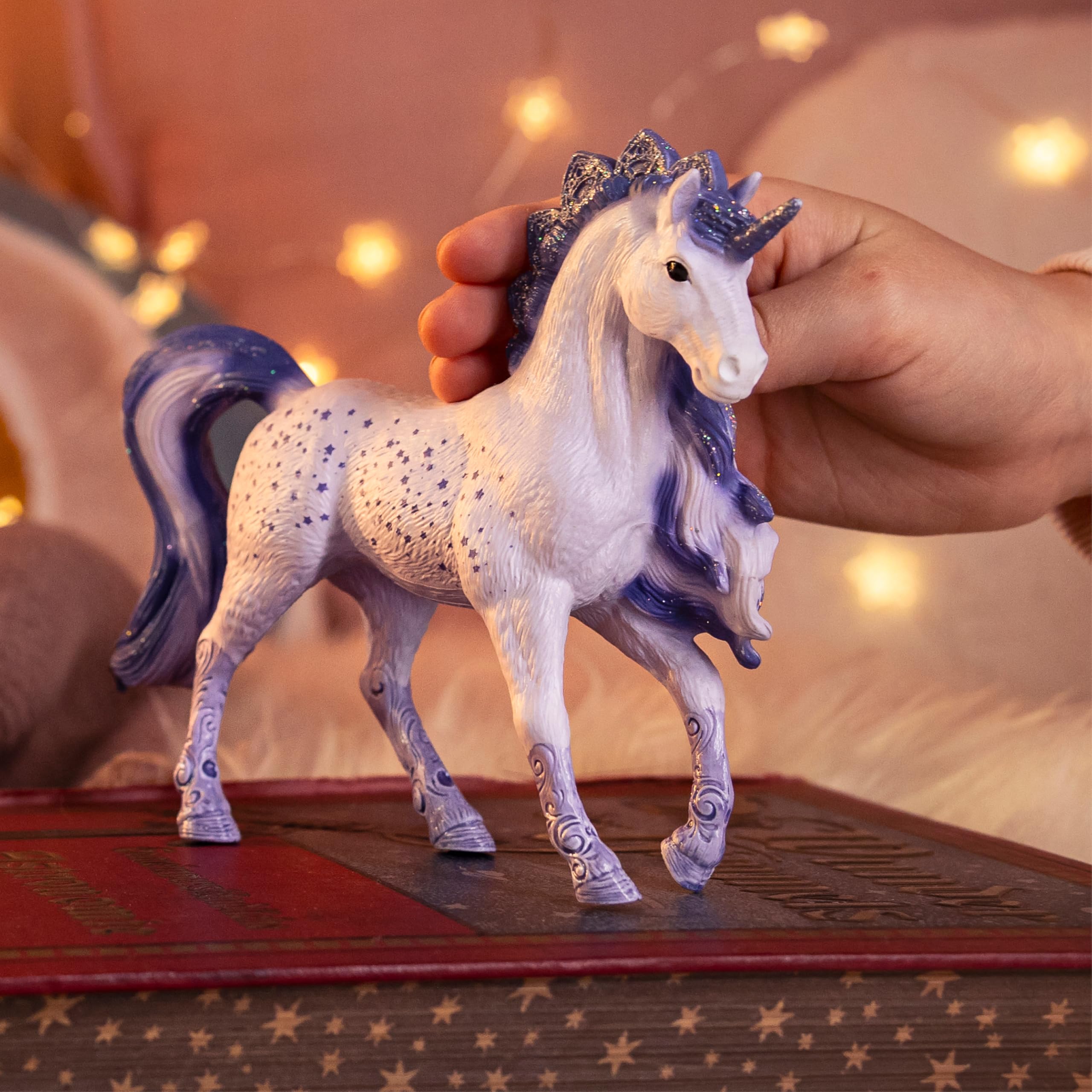 Schleich Bayala Cosmos Unicorn Stallion - 5" Fantasy Horse Play Figure for Kids 4
