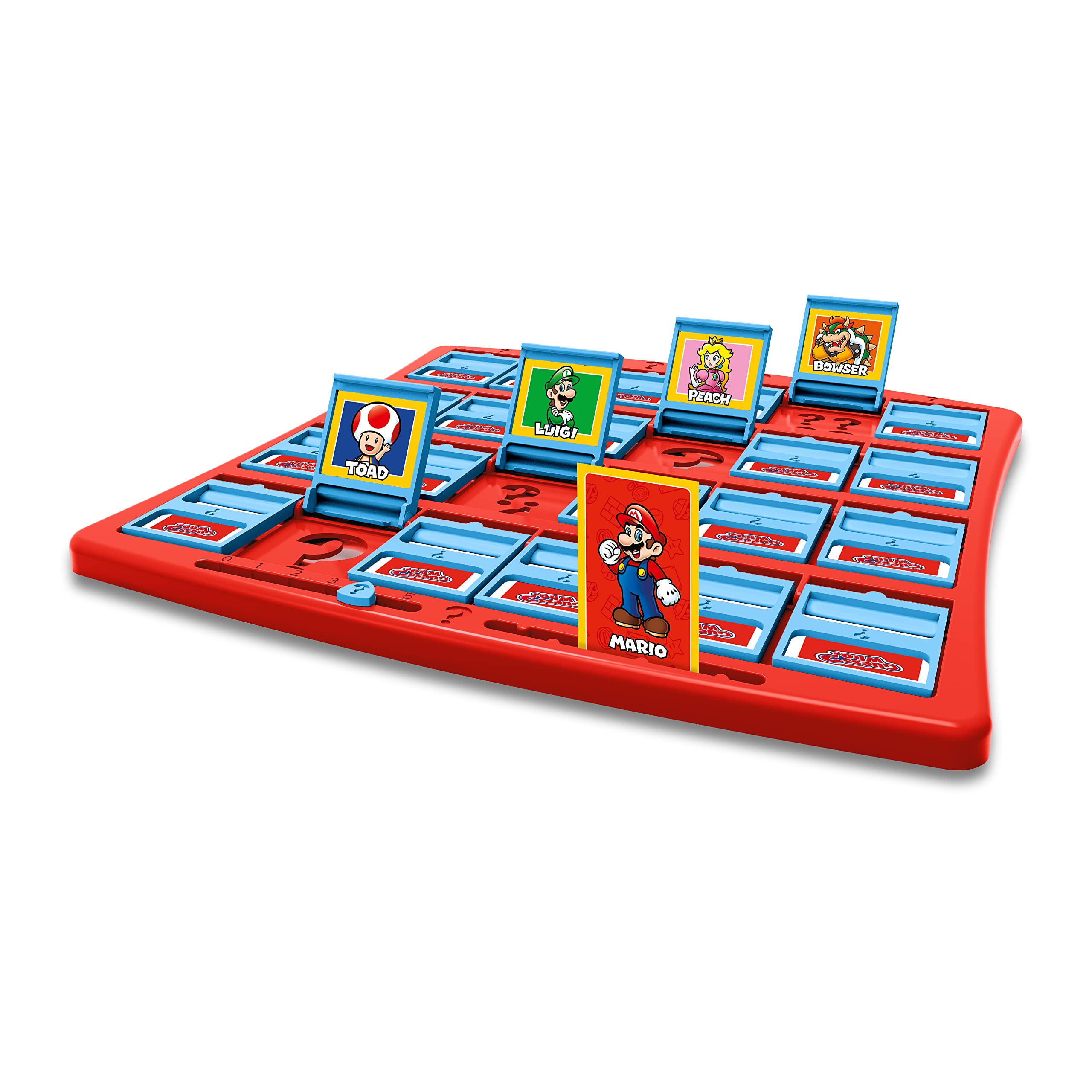 Winning Moves Super Mario Guess Who? Board Game Age 3+, Play with classic Nintendo characters including Mario, Luigi, Peach, Bowser, and Donkey Kong, 2 players makes a great gift for ages 3 plus 3