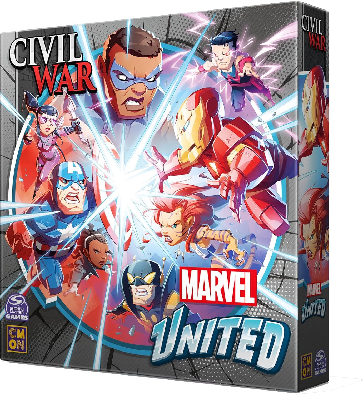 CMON Marvel United: Civil War Expansion - Board Game Expansion