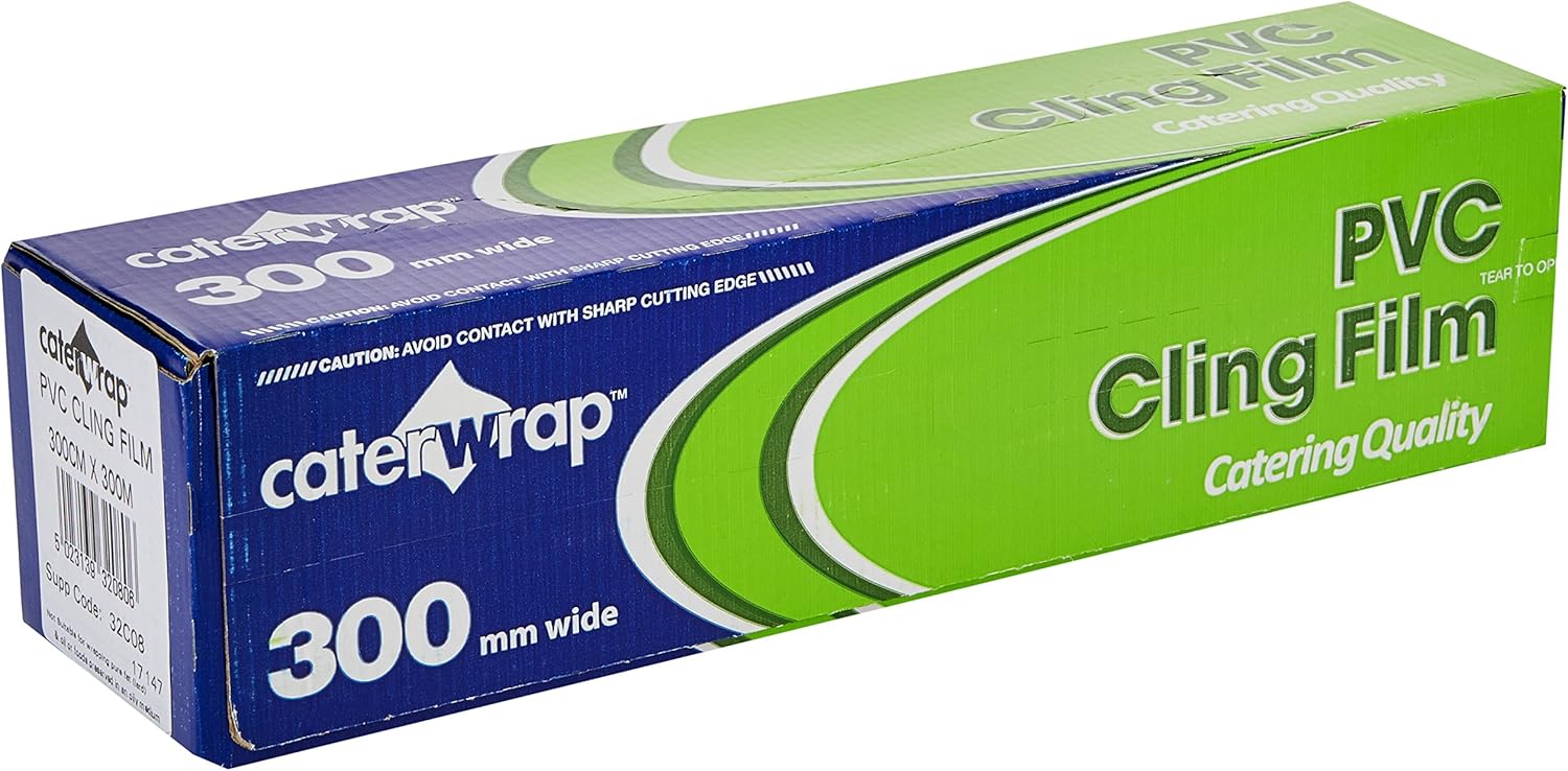 Caterwrap Cling Film 300 mm x 300 m with Cutter Box