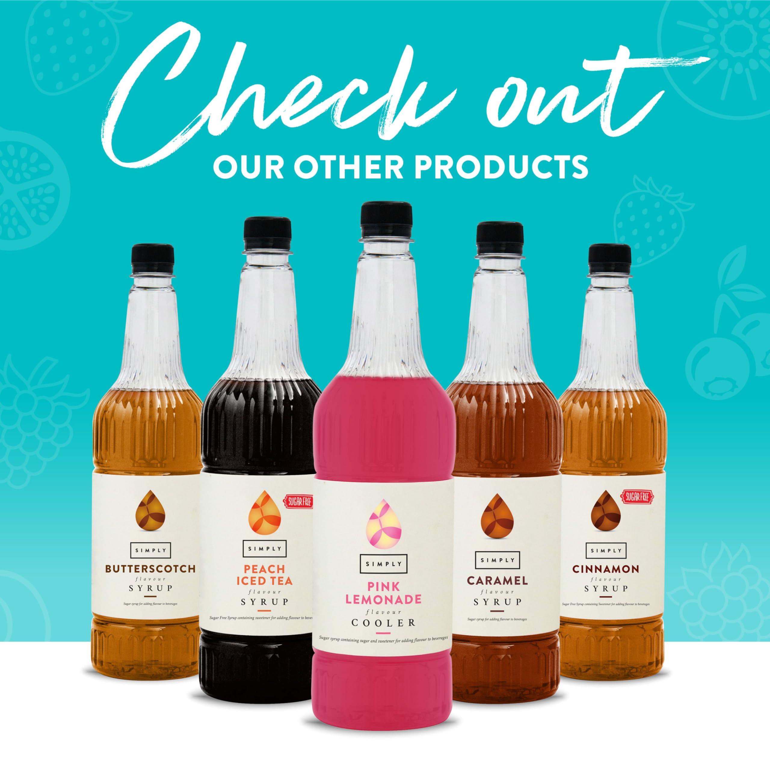 Simply - Sugar Free Gingerbread Syrup, Low Calorie Vegan & Nut Free Flavoured Syrup for Coffee, Cocktails & Baking (1 Litre) 5