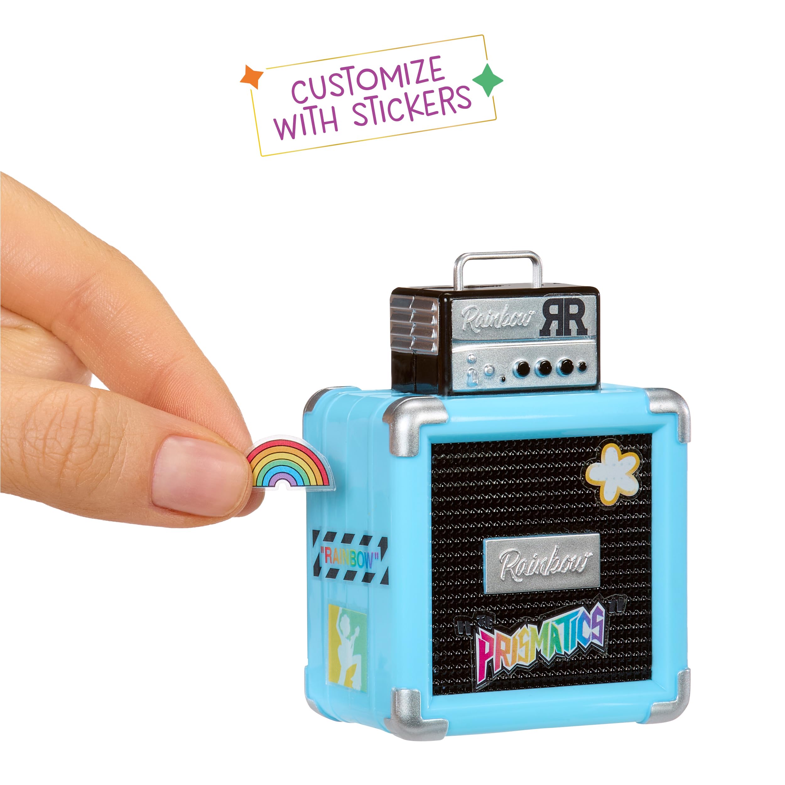 Rainbow High Junior High Rock Band - Skyler Blue 23cm Fashion Doll with Microphone & Amp 4