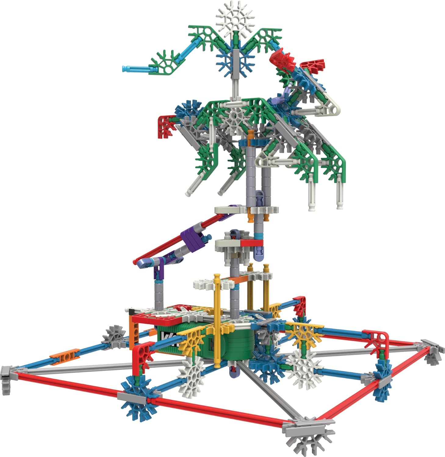 K'NEX 23012 Imagine Power and Play Motorised Building Set - 529-Piece STEM Learning Toy for Kids 7+ 11