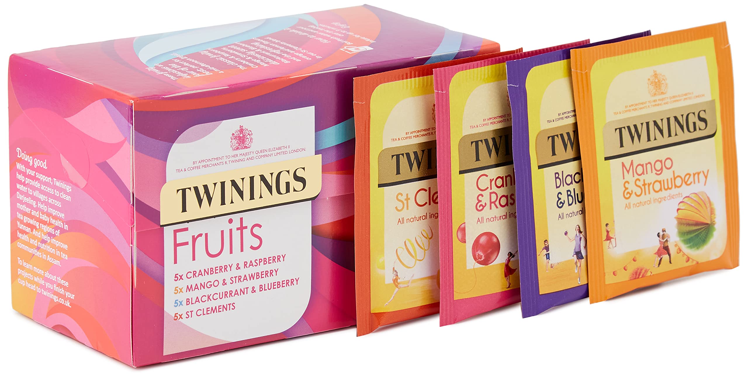 Twinings Fruit Selection Mixed Set of 80 Tea Bags (4 x 20 Tea Bags) 9