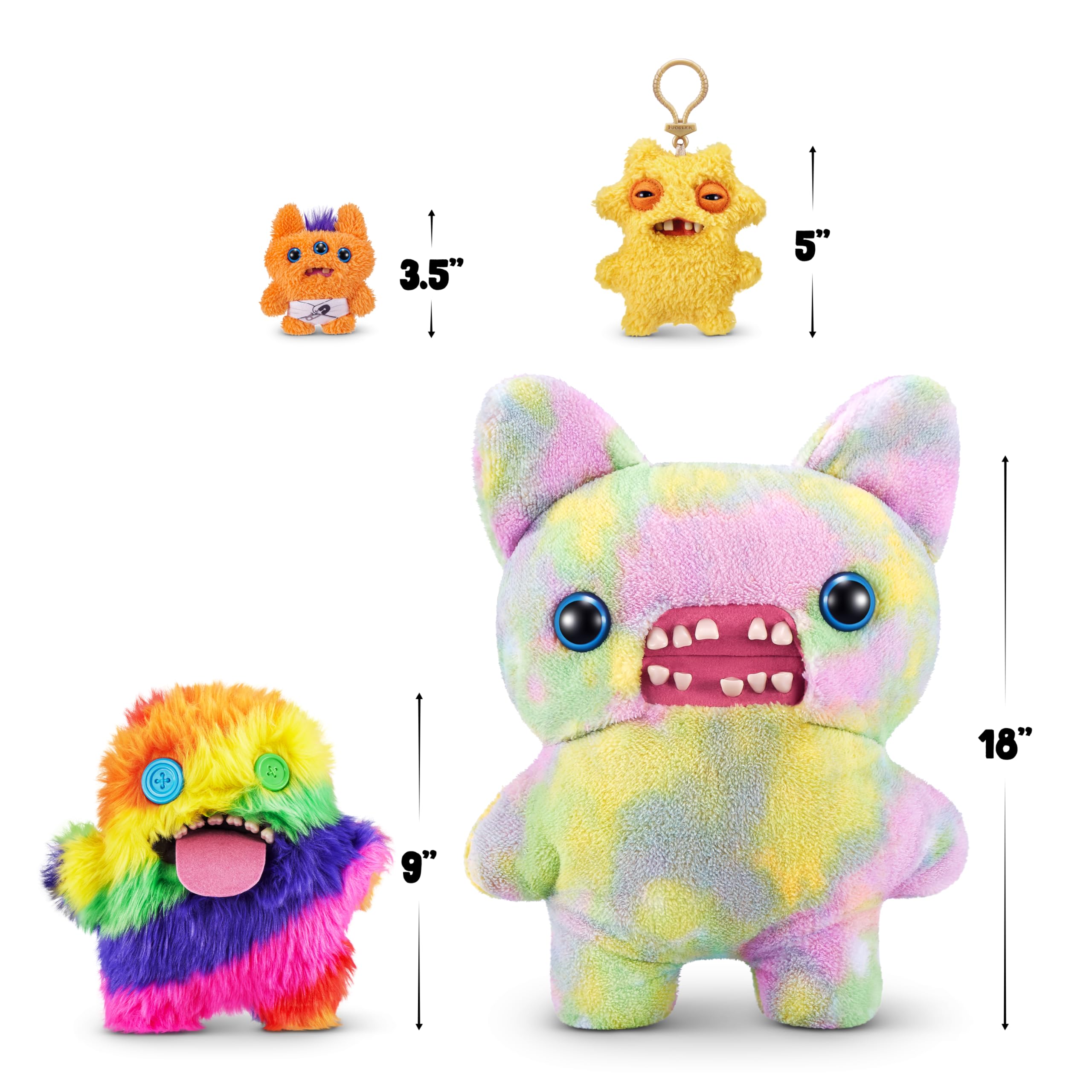 Fuggler Laboratory Misfits by ZURU - 9" Funny Ugly Monster Plush Collectible 5