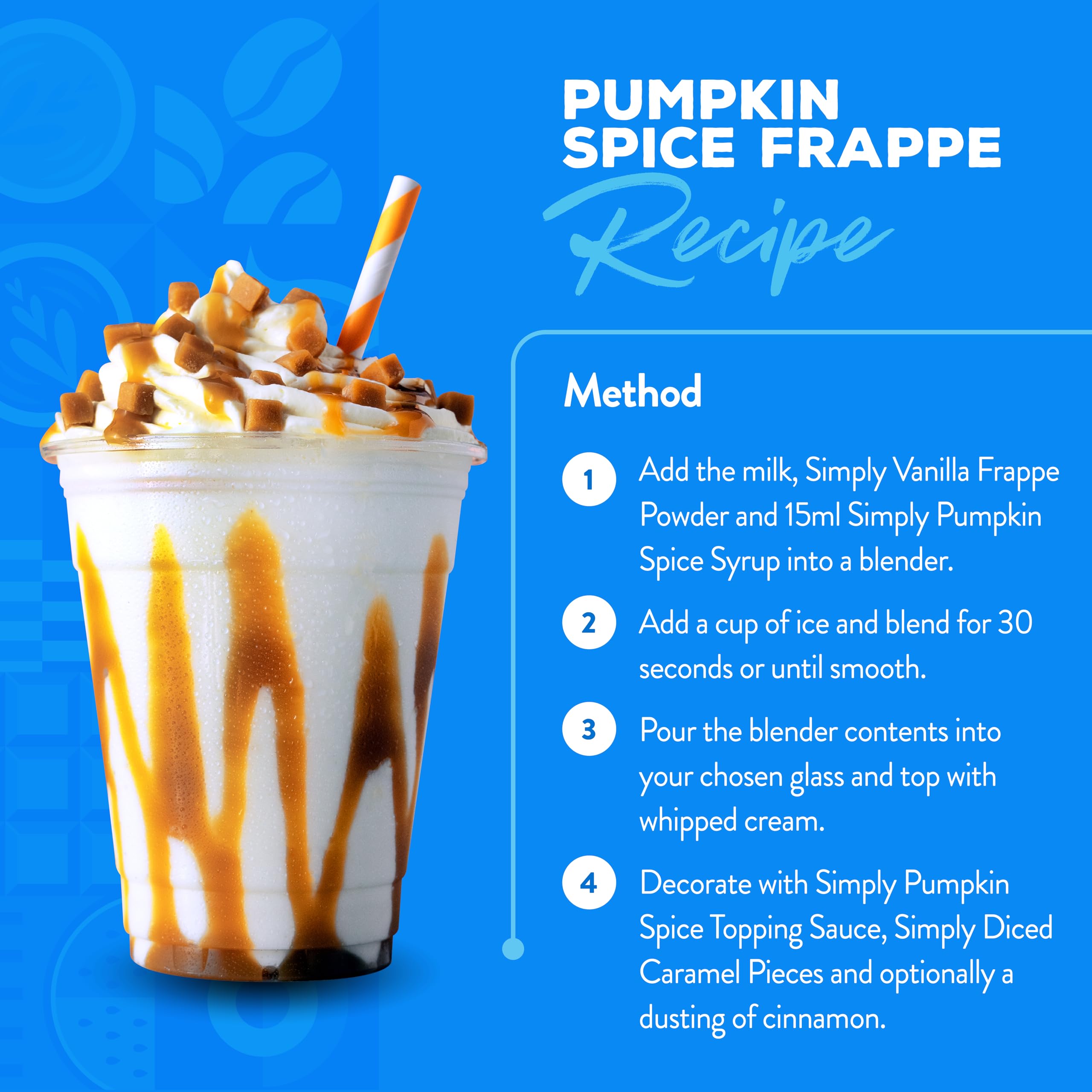 Simply Pumpkin Spice Syrup - Vegan & Nut Free Flavoured Syrup for Coffee, Cocktails, Baking 1L 8