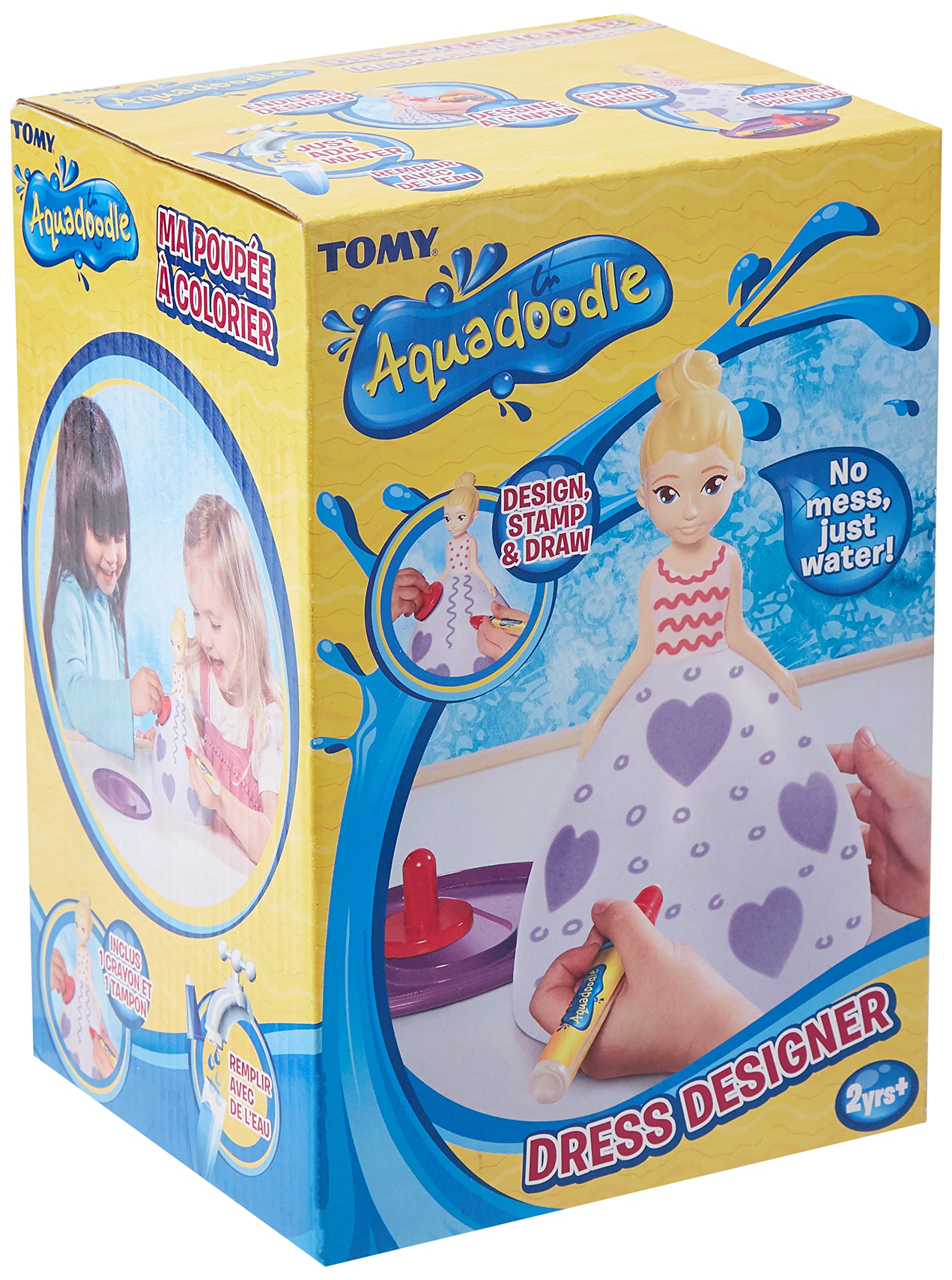 Aqua Doodle Dress Designer - Mess Free 3D Water Drawing Toy for Toddlers 18 Months+ 5