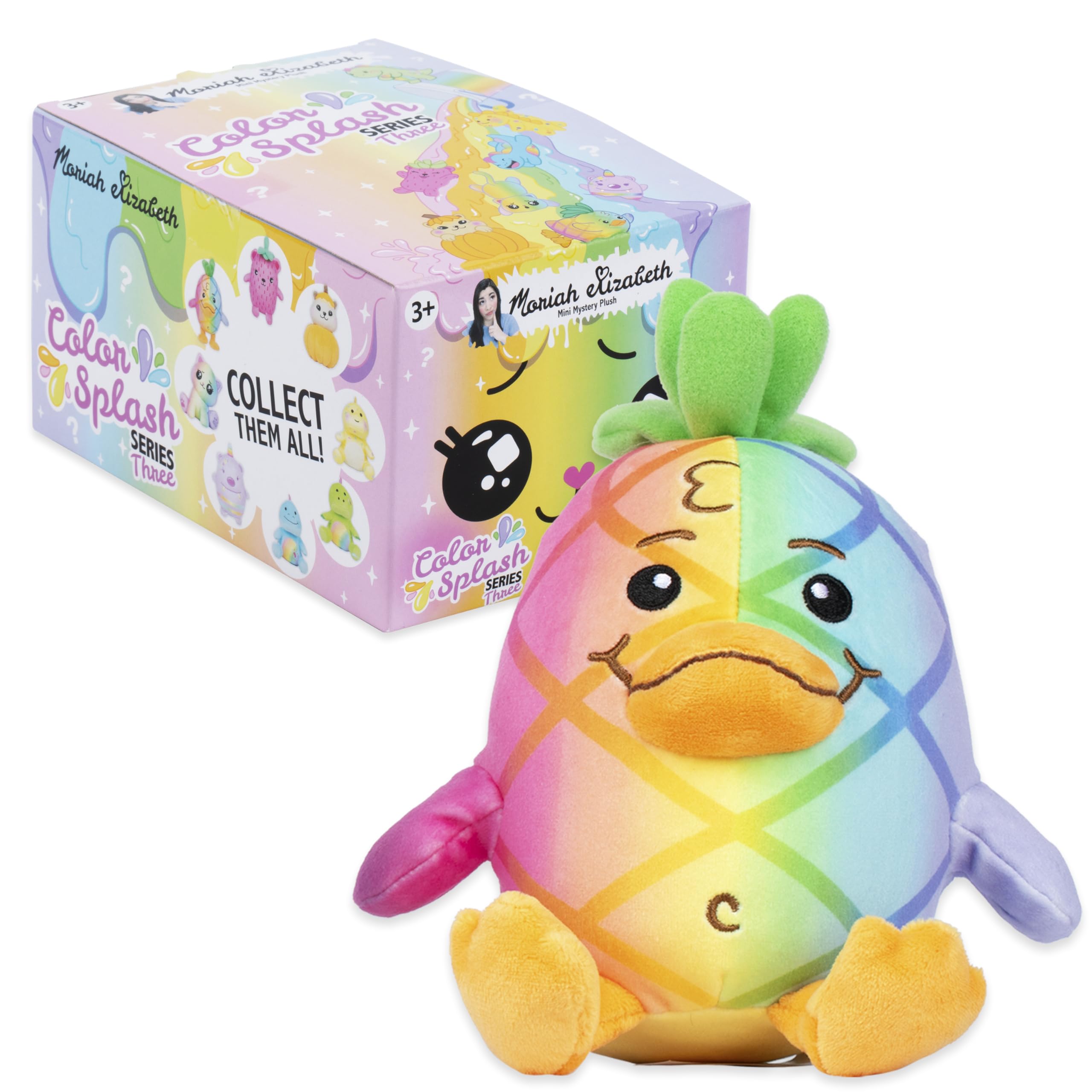 Moriah Elizabeth 6" Mini Mystery Plush Series 3 - Colour Splash Blind Box 3