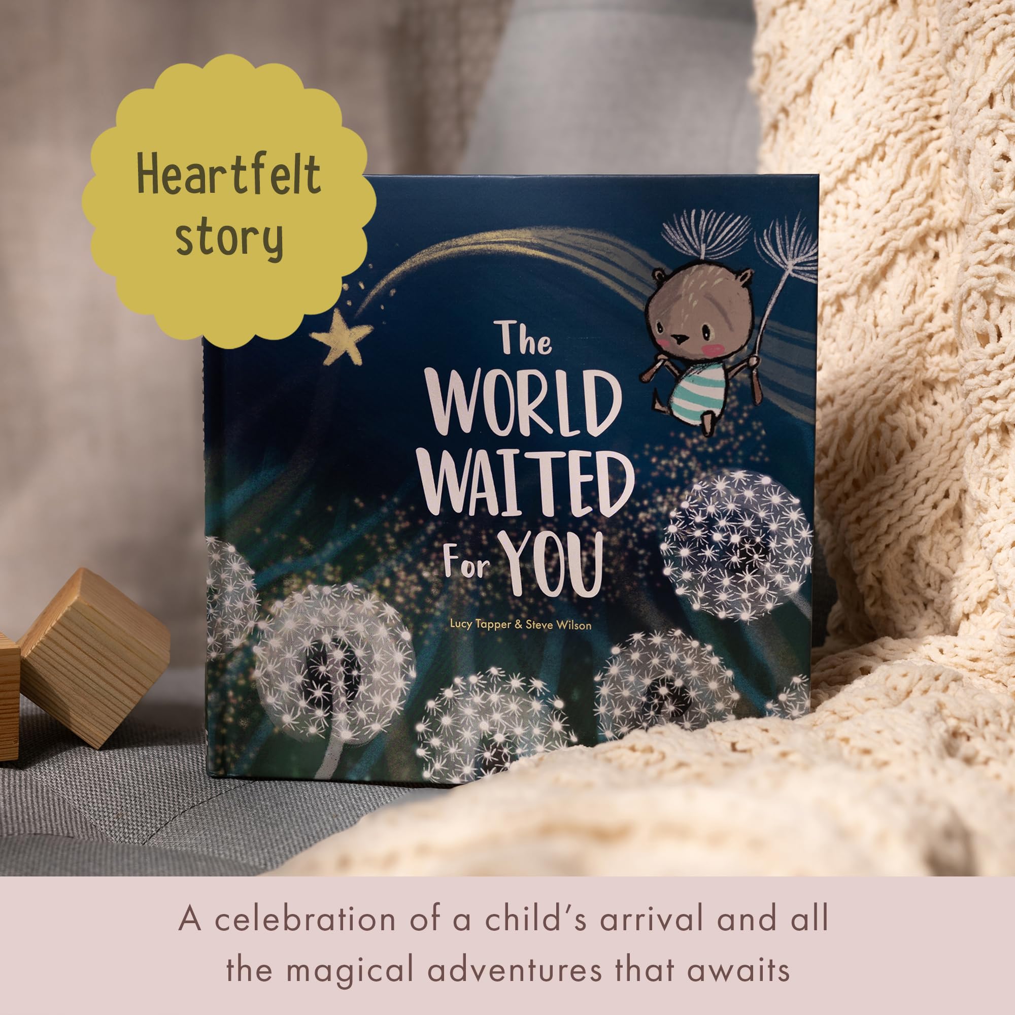 FROM YOU TO ME The World Waited For You - New Baby Gift Keepsake Book | Hardcover | Picture Book