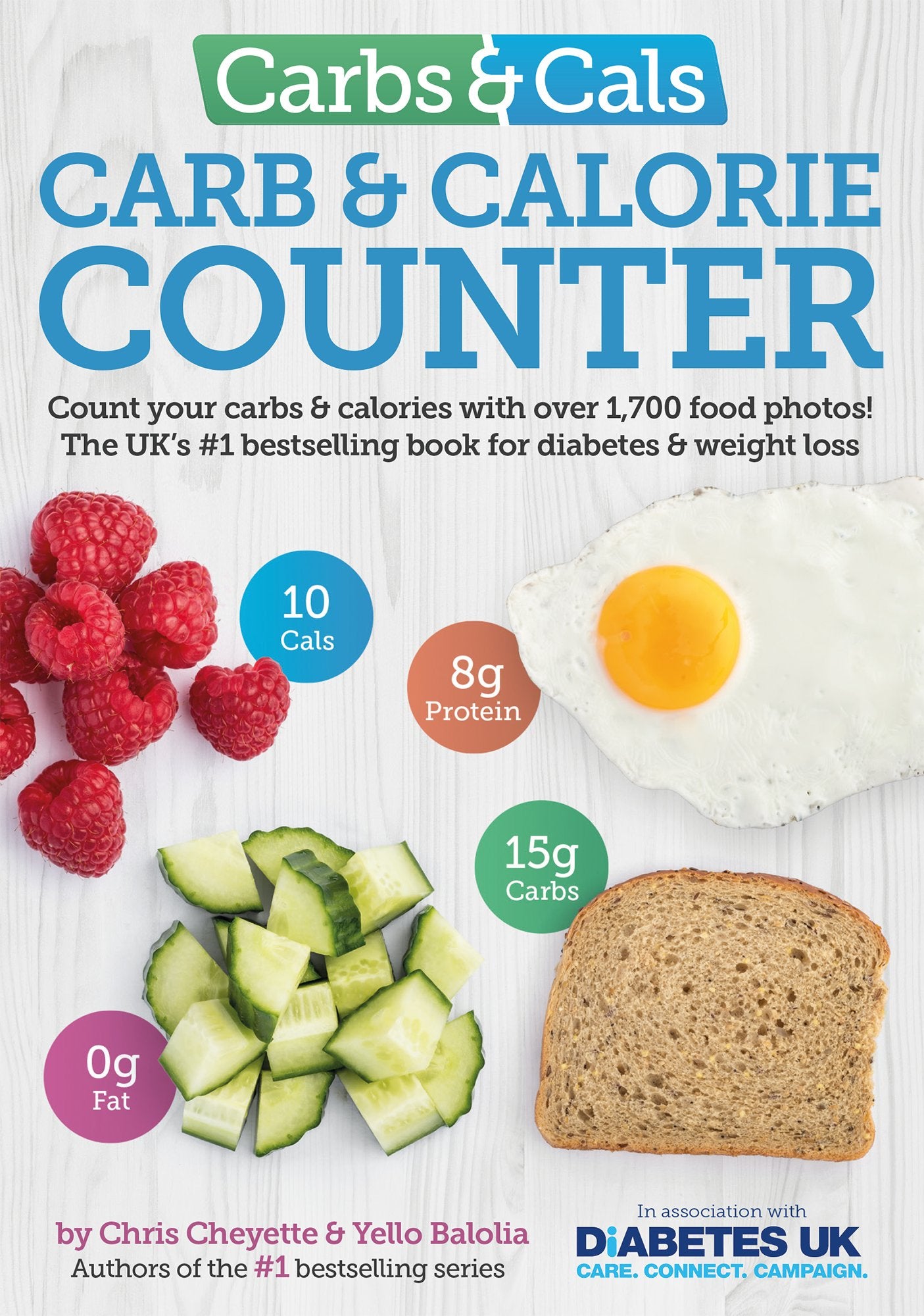 Chello Publishing Carbs & Cals Carb & Calorie Counter 6th Revised Edition Paperback