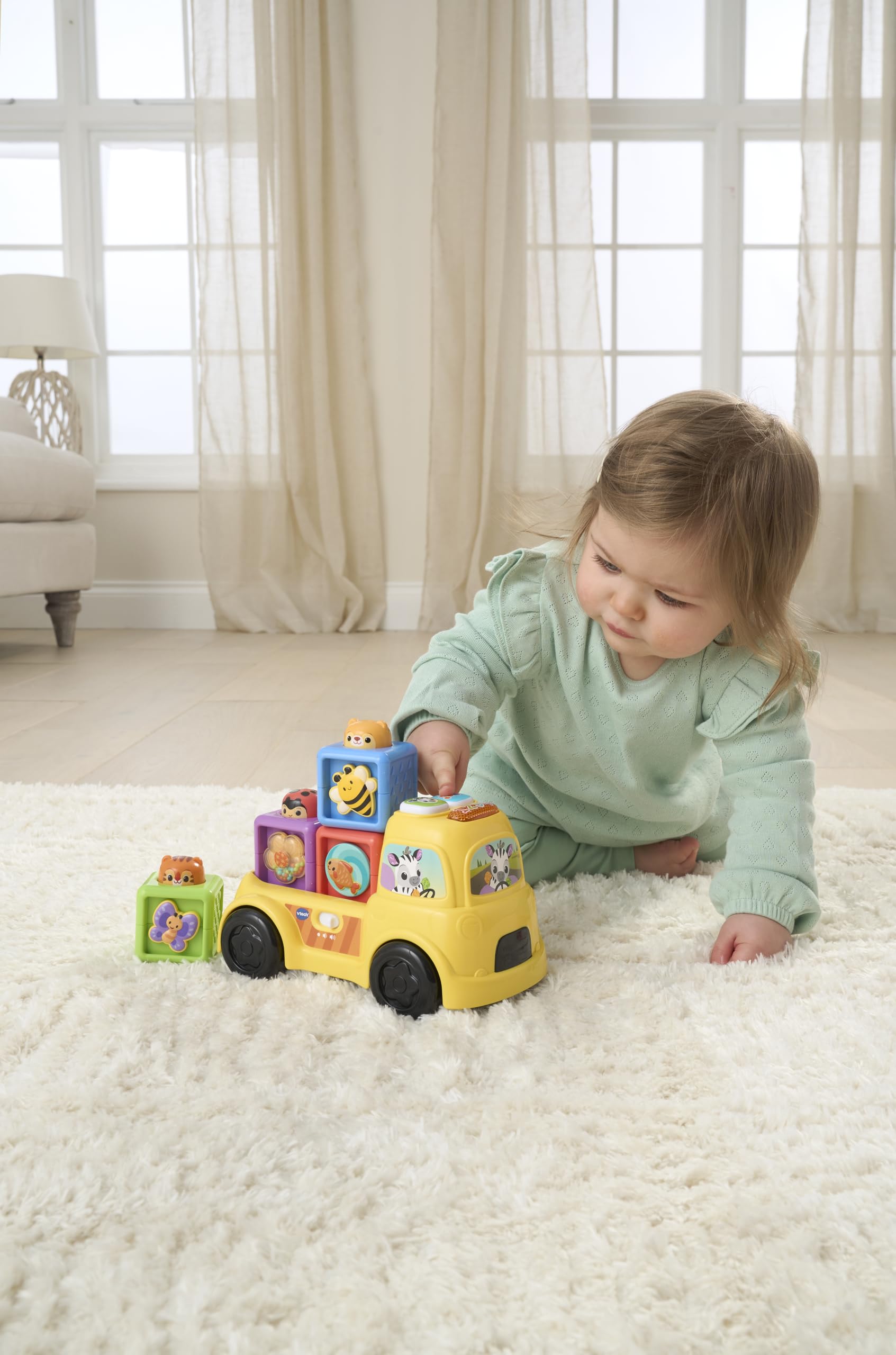 VTech Baby Pop-a-Block Truck - Interactive Learning Toy for 6 Months to 3 Years 6