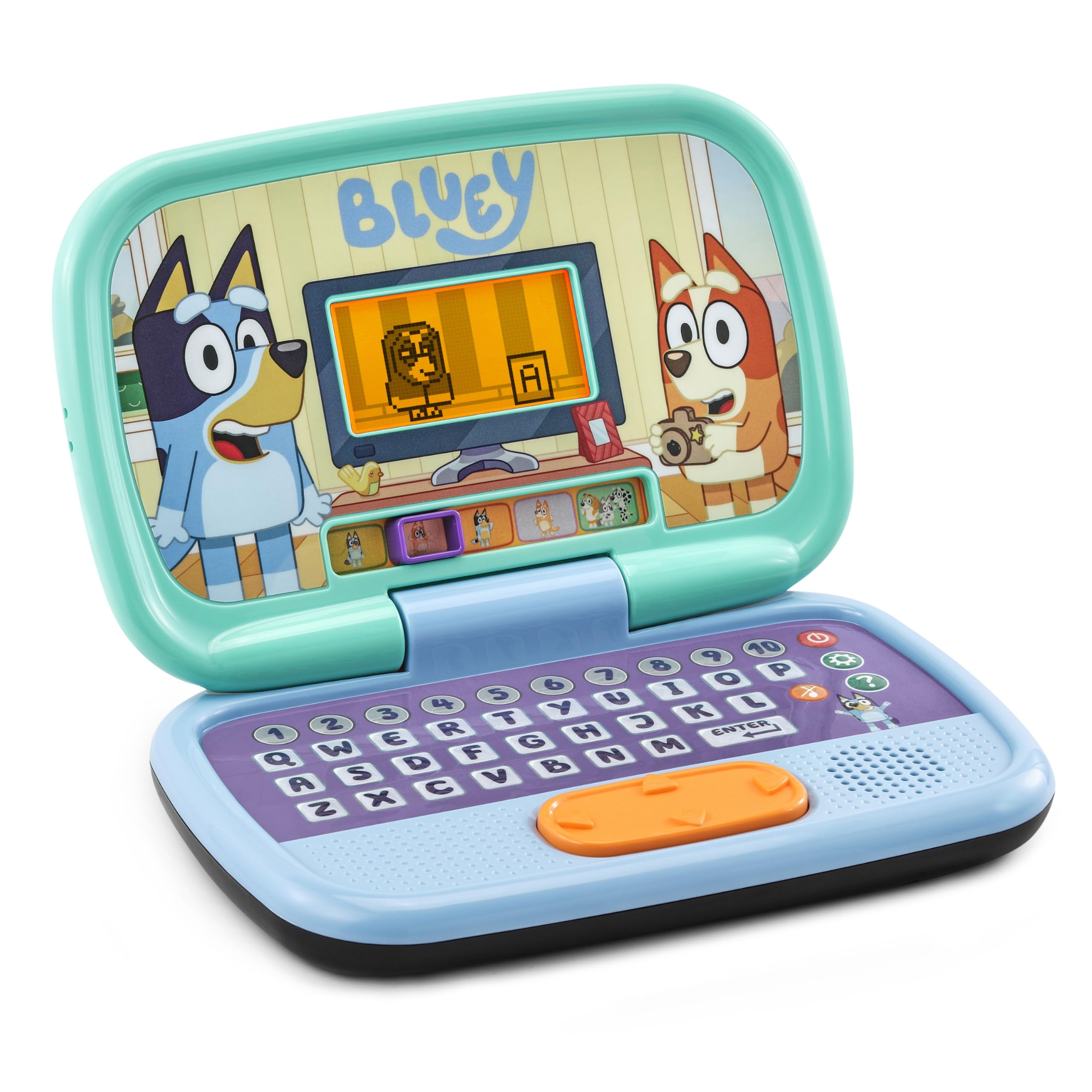 VTech Bluey Game Time Laptop - Interactive Learning Laptop for Preschoolers 3-6 Years 3