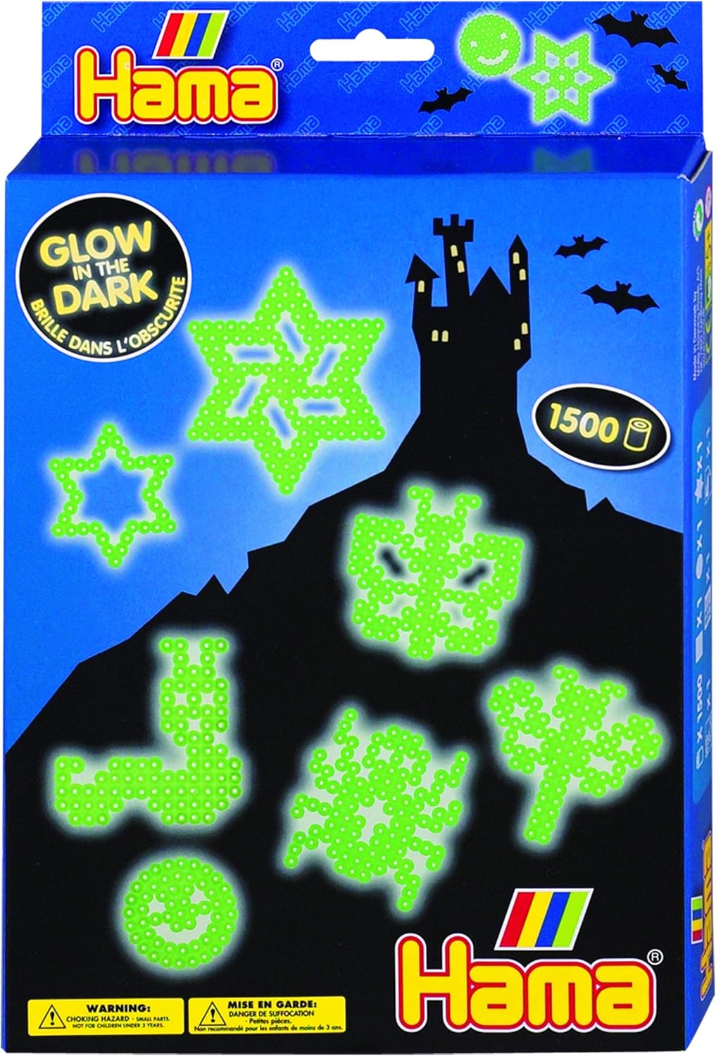 Hama Beads - Glow in the Dark Midi Beads for Creative Craft Projects 6
